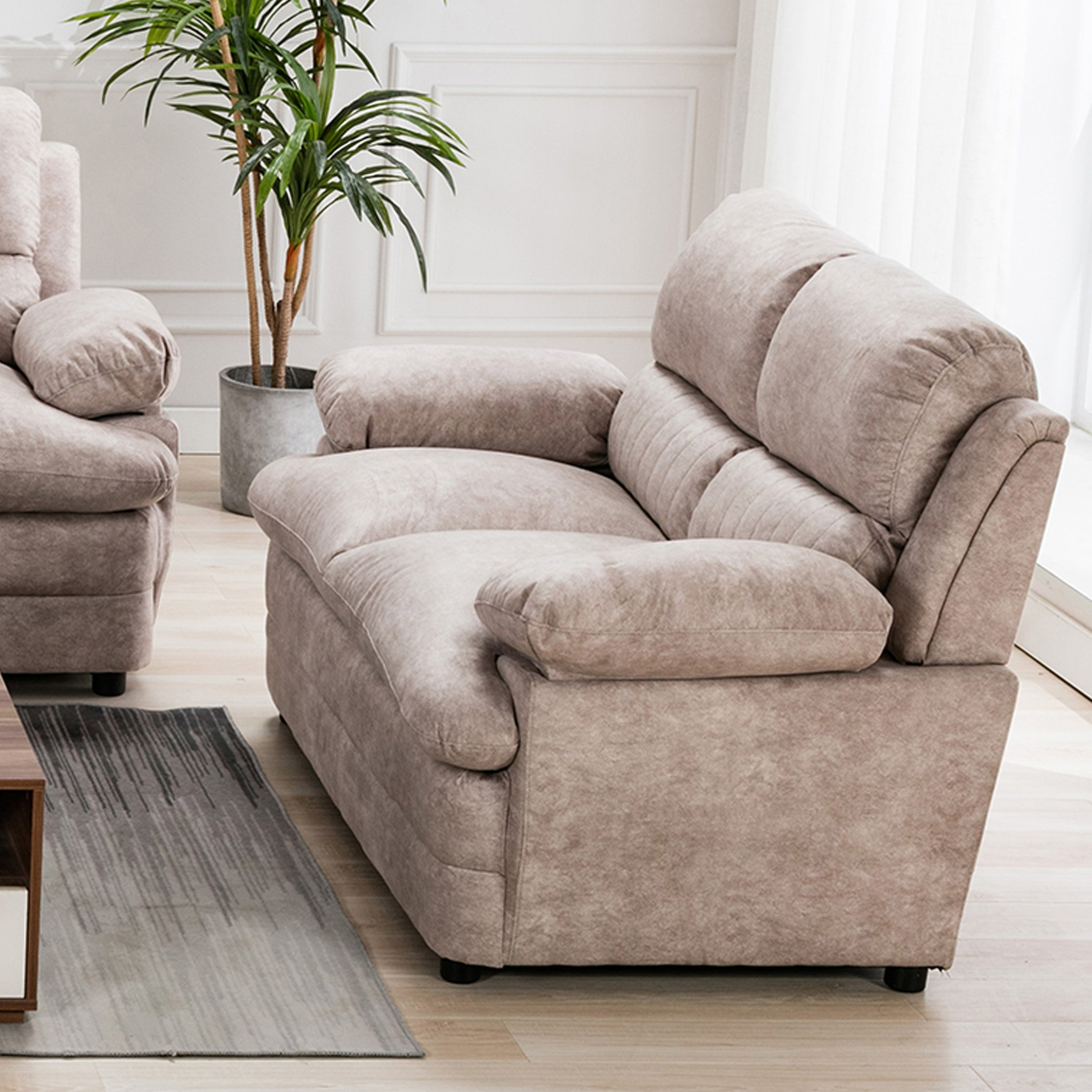 كنبة بمقعدين وتشطيب مخملي من دنفر-hbxlivingroom-sofasandarmchairs-sofas-image-1