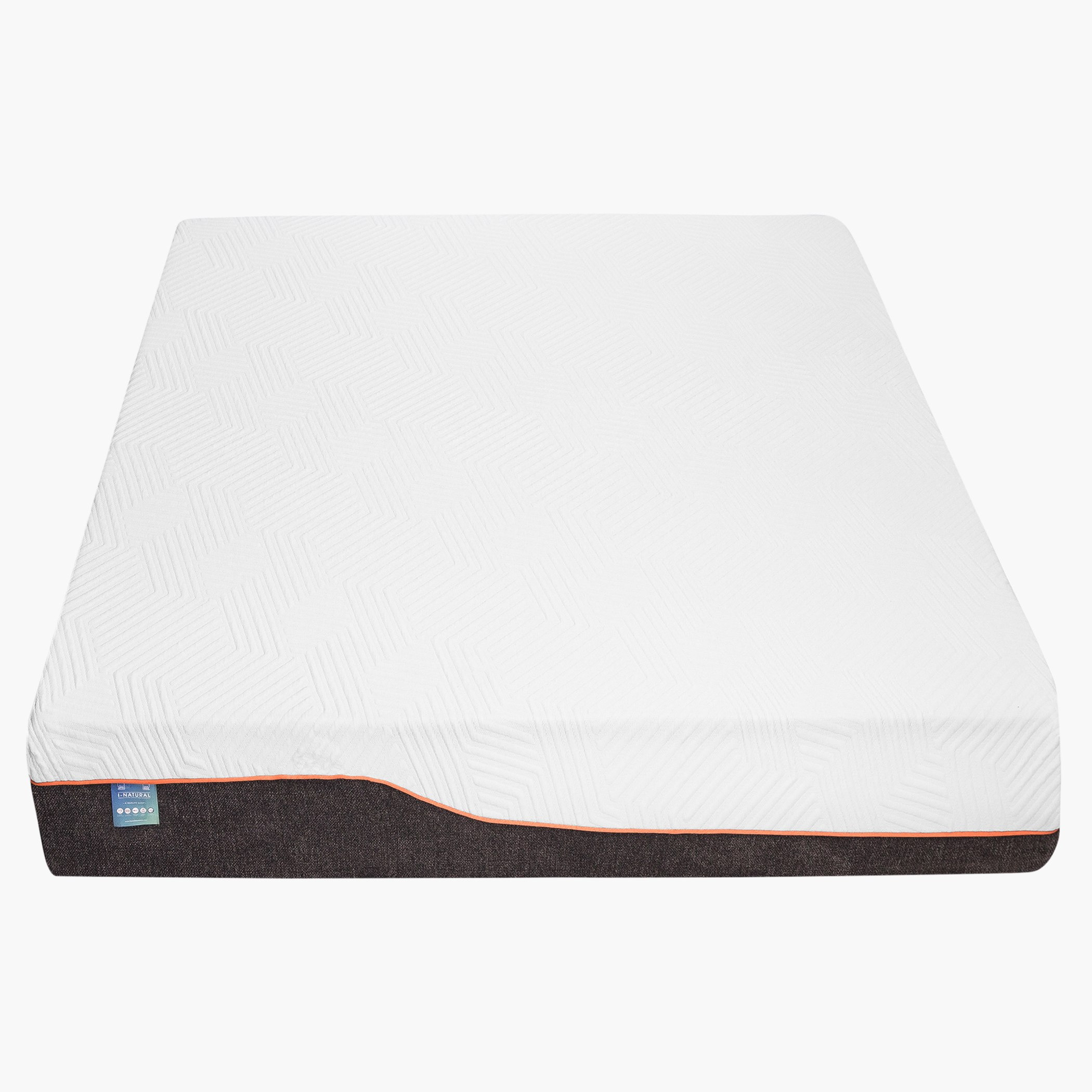 iNatural Twin Roll-Pack Charcoal Memory Foam Mattress - 120x200x26 cm-hbxfurniture-mattresses-twin-image-8