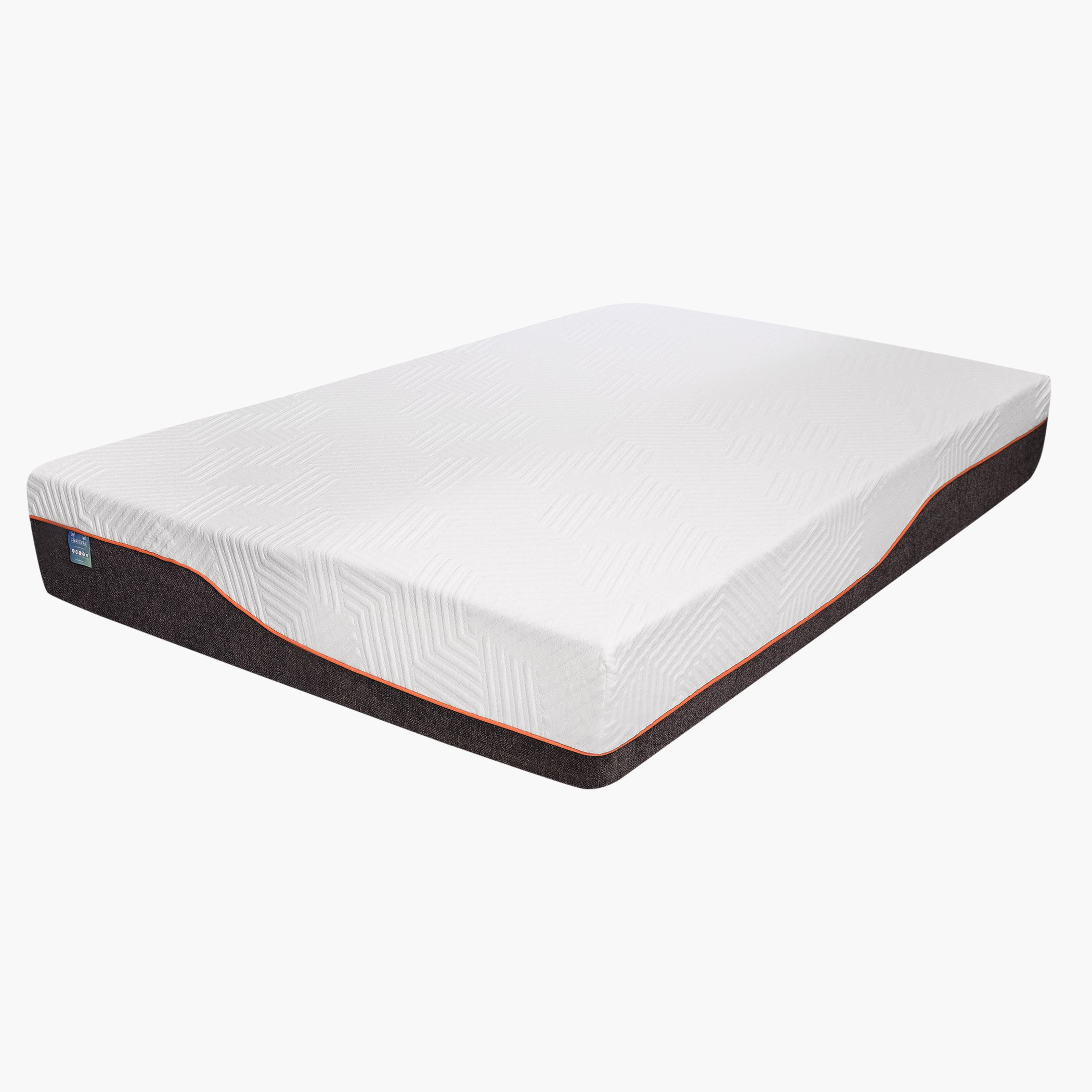 iNatural Twin Roll-Pack Charcoal Memory Foam Mattress - 120x200x26 cm-hbxfurniture-mattresses-twin-image-9