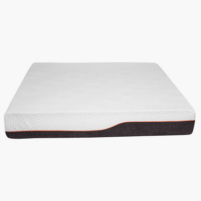 iNatural King Roll-Pack Charcoal Memory Foam Mattress - 180x200x26 cms