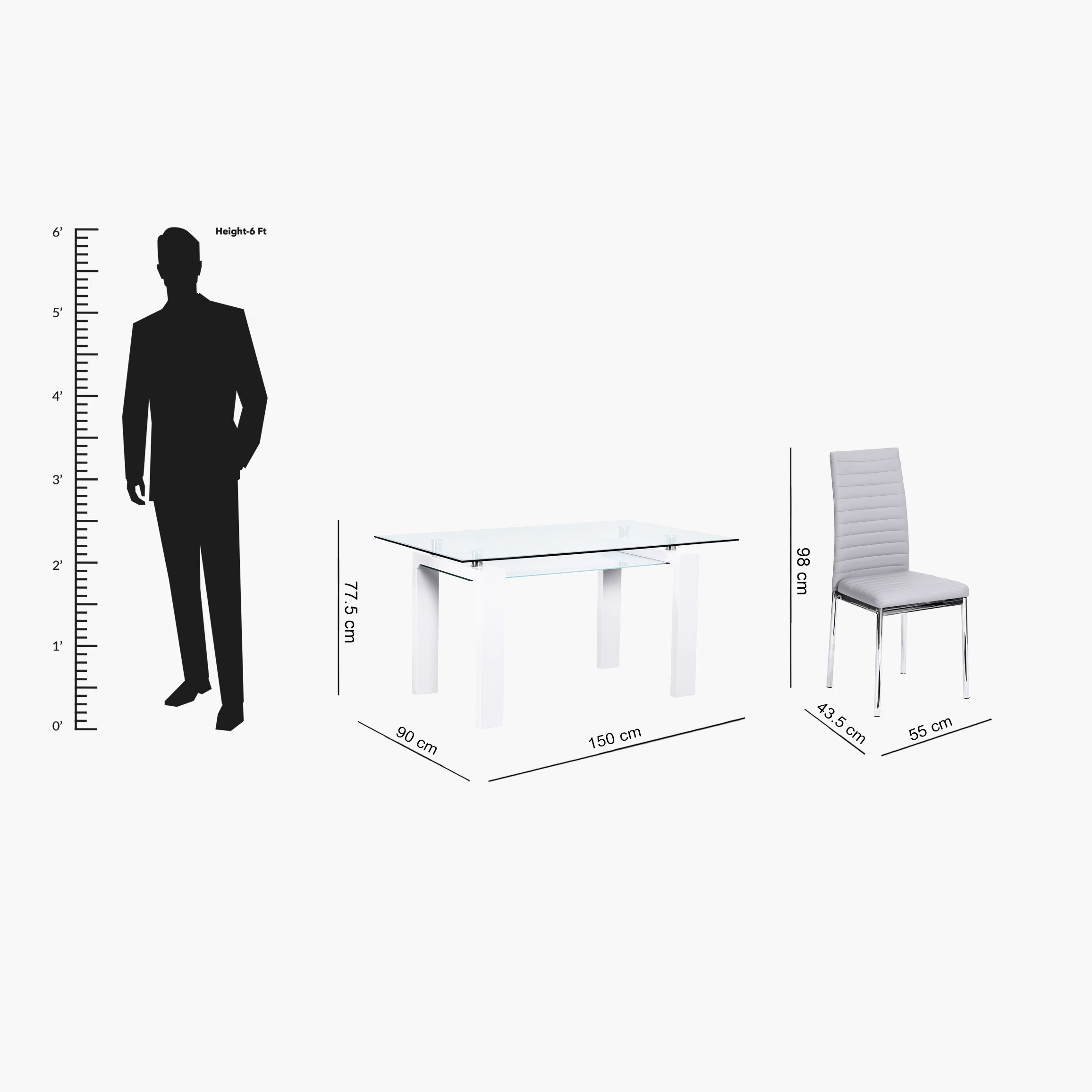 طقم سفرة بـ 6 مقاعد من فوكاس-hbxfurniture-diningtablesandsets-diningsets-sixseater-image-13