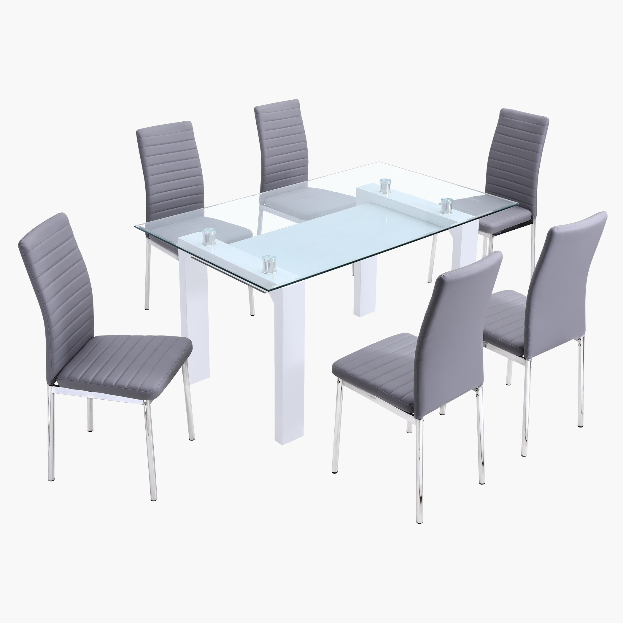 طقم سفرة بـ 6 مقاعد من فوكاس-hbxfurniture-diningtablesandsets-diningsets-sixseater-image-2