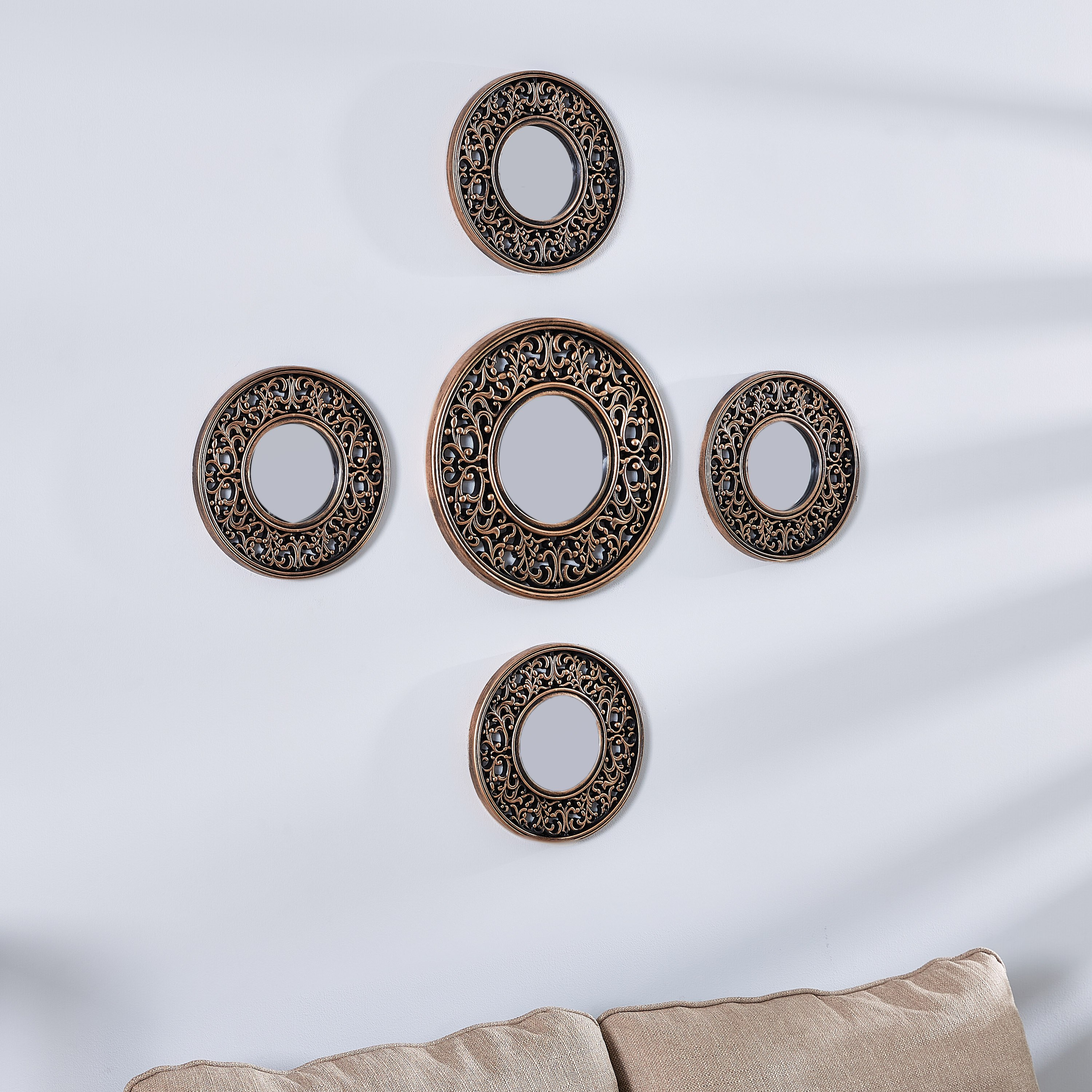 مرآة مزينة من إييفا - طقم من 5  قطع-PROMO_HB_AE_B1G1_250925-image-2