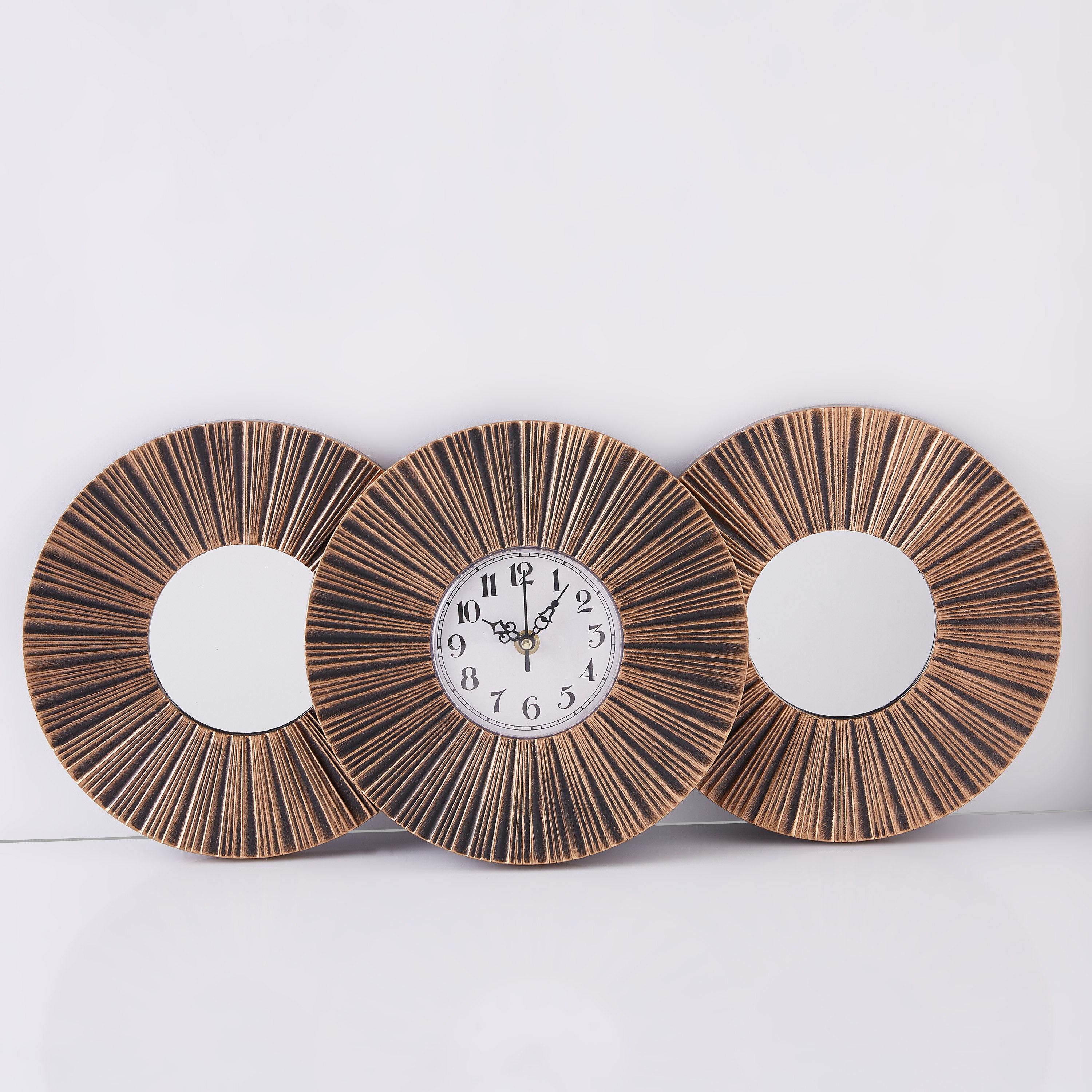 Flos 3-Piece Decorative Mirror and Round Wall Clock Set-PROMO_HB_AE_B2G2_011025-image-5