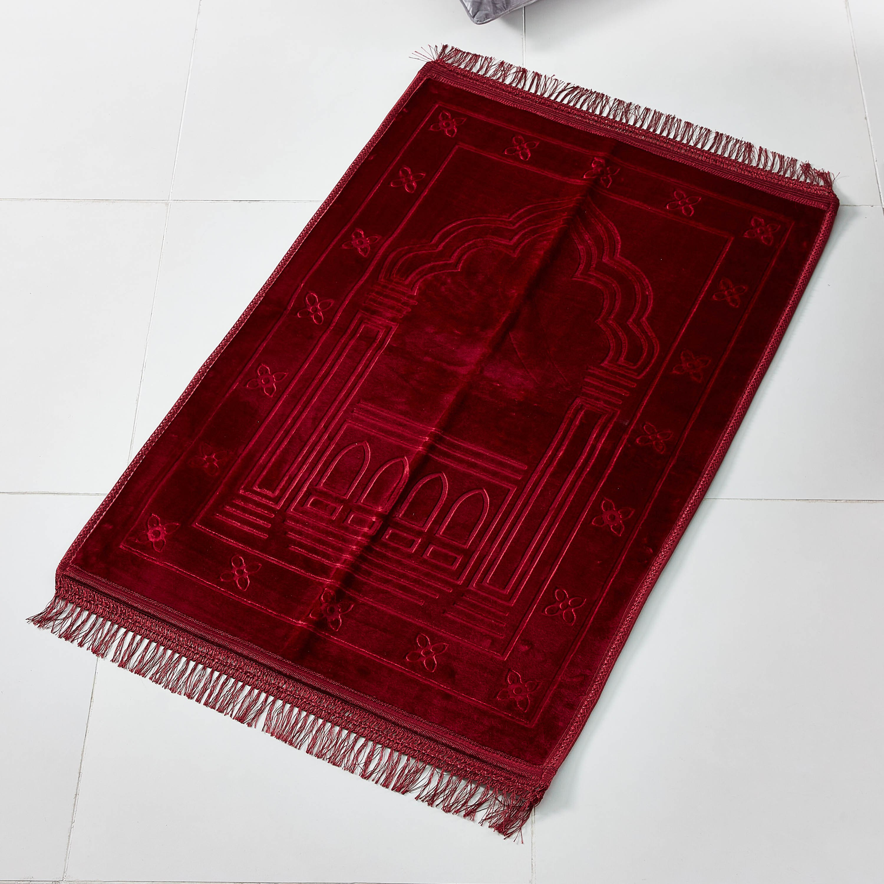 سجادة صلاة منقوشة من راشيل - 80x120 سم-hbxlivingroom-floorcoverings-prayermats-image-1