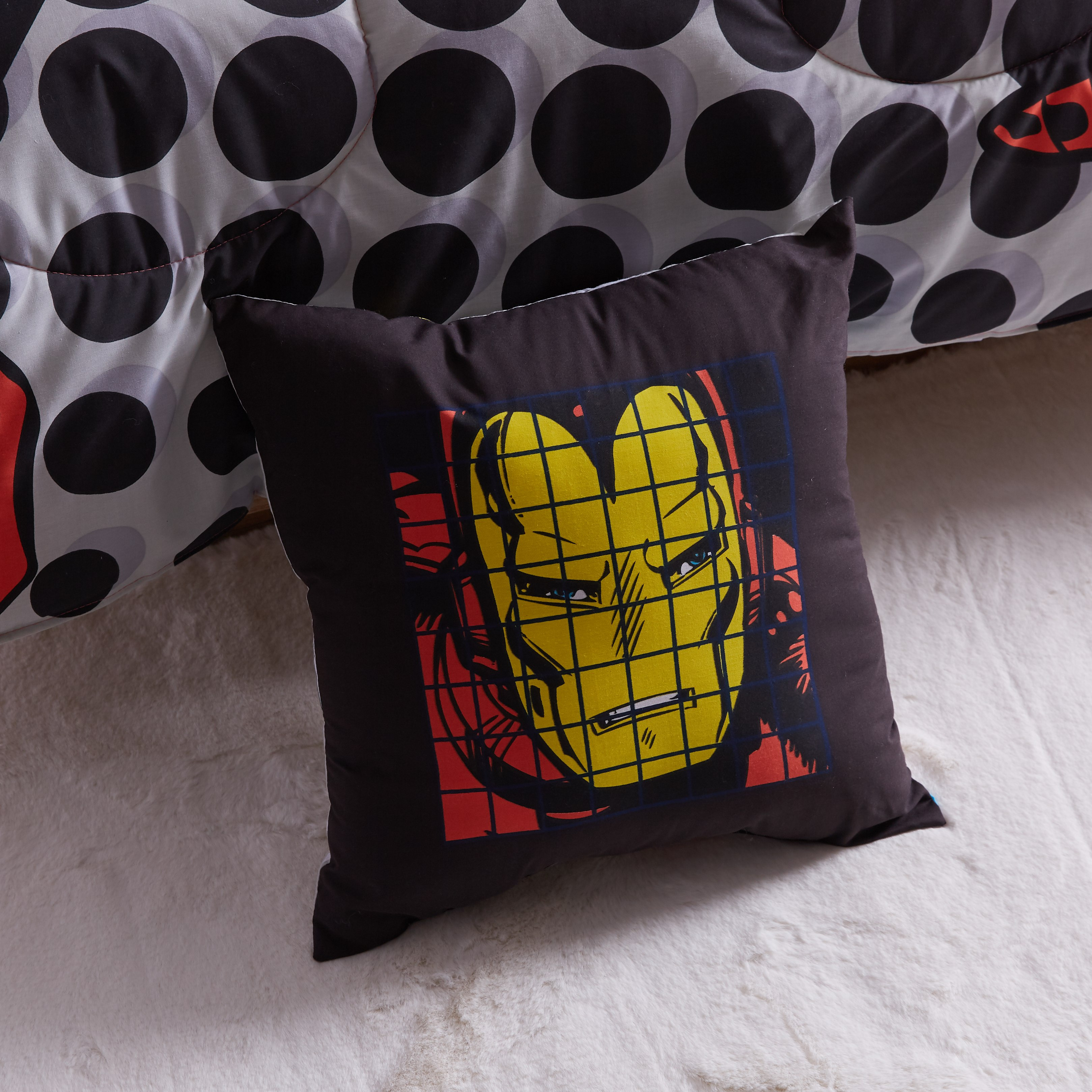 طقم ألحفة وبياضات بطبعات أفينجرز- 4 قطع-hbxhomeware-hbxkidsandyouth-image-3