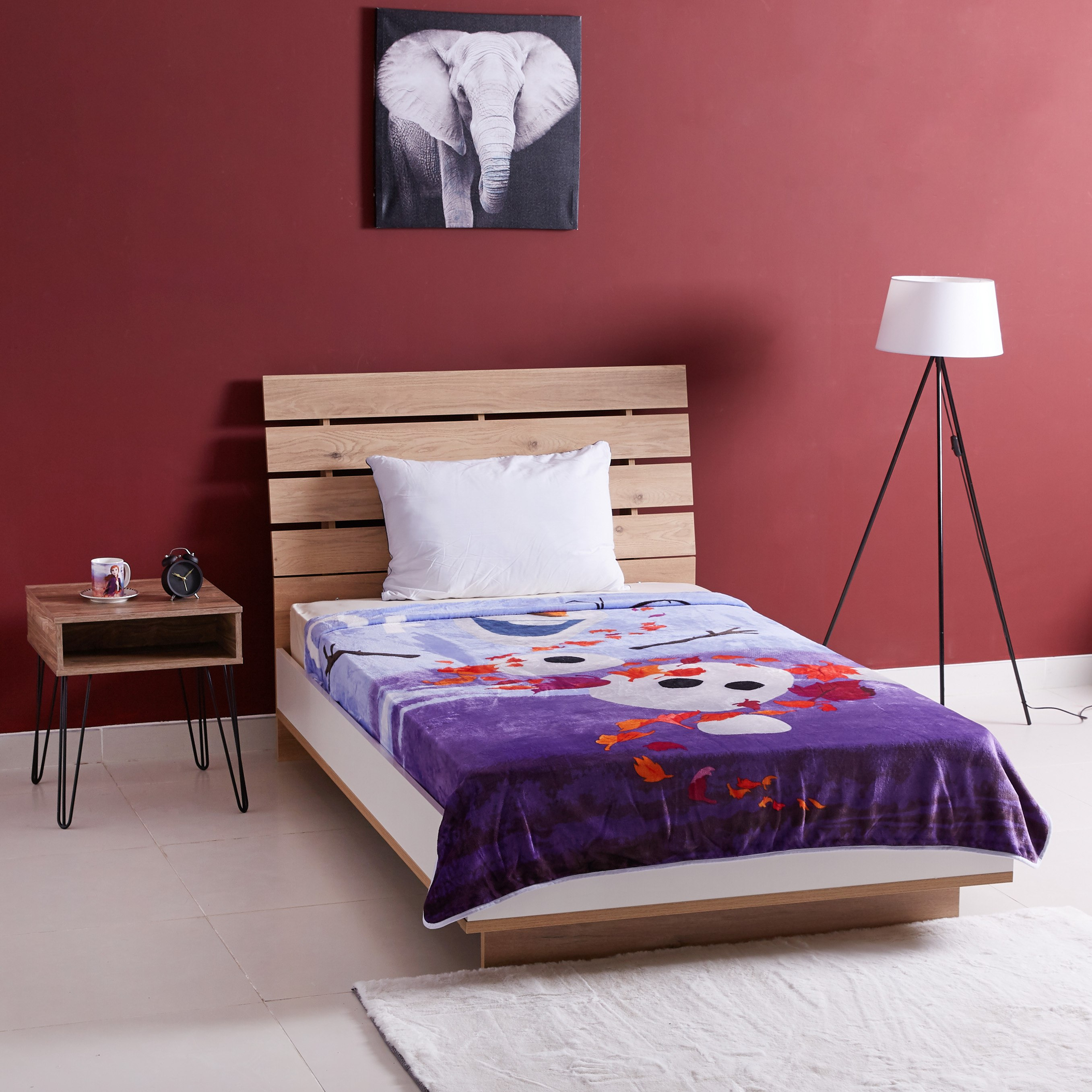 بطانية فلانيل بطبعات شخصية إلسا من فيلم فروزن - 220x160 سم-hbxhomeware-hbxkidsandyouth-image-4