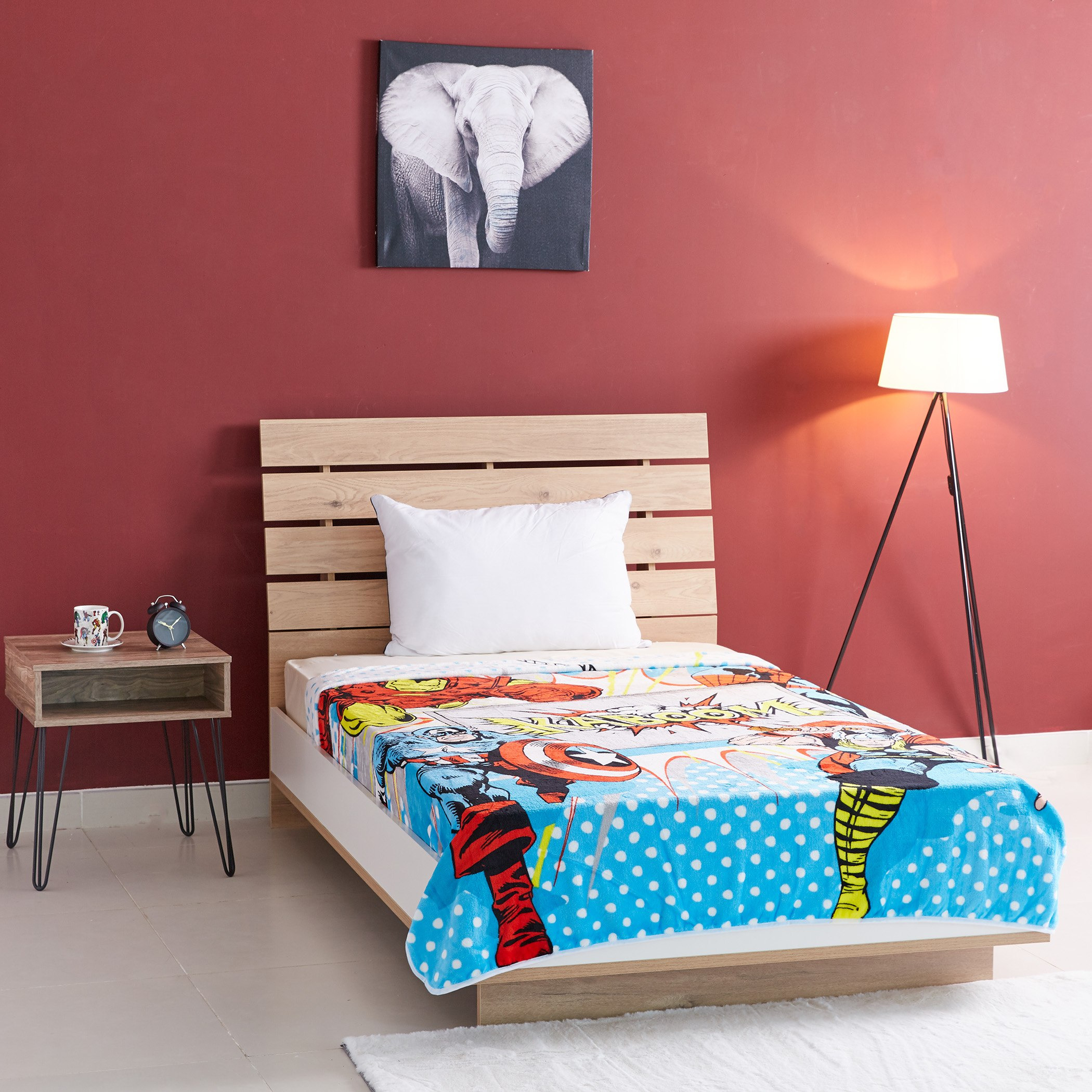 بطّانية بطبعات أفينجيرز رقميّة - 160 × 220 سم-hbxhomeware-hbxkidsandyouth-image-4