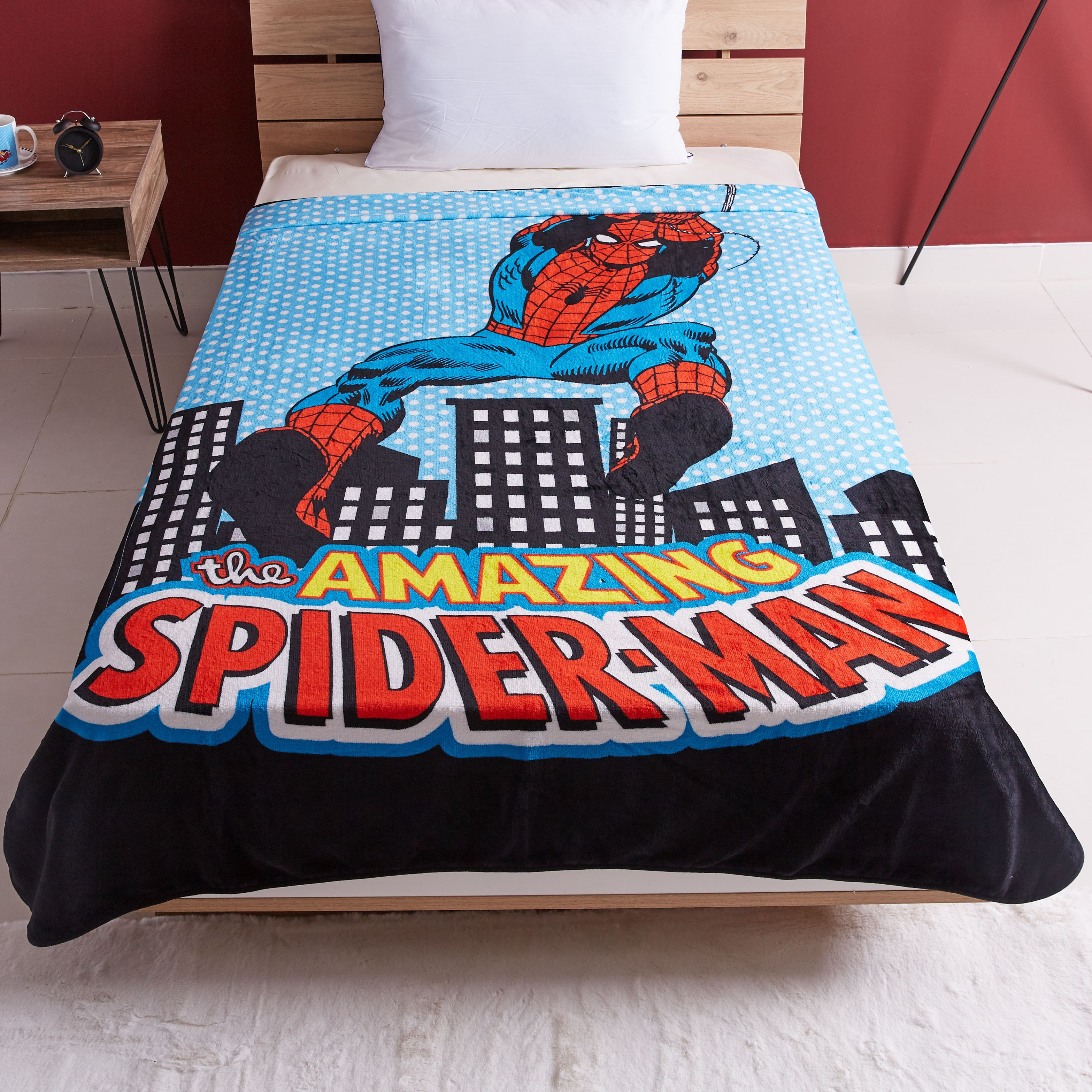 بطّانية بطبعات مارفل - 127x152 سم-hbxhomeware-hbxkidsandyouth-image-1
