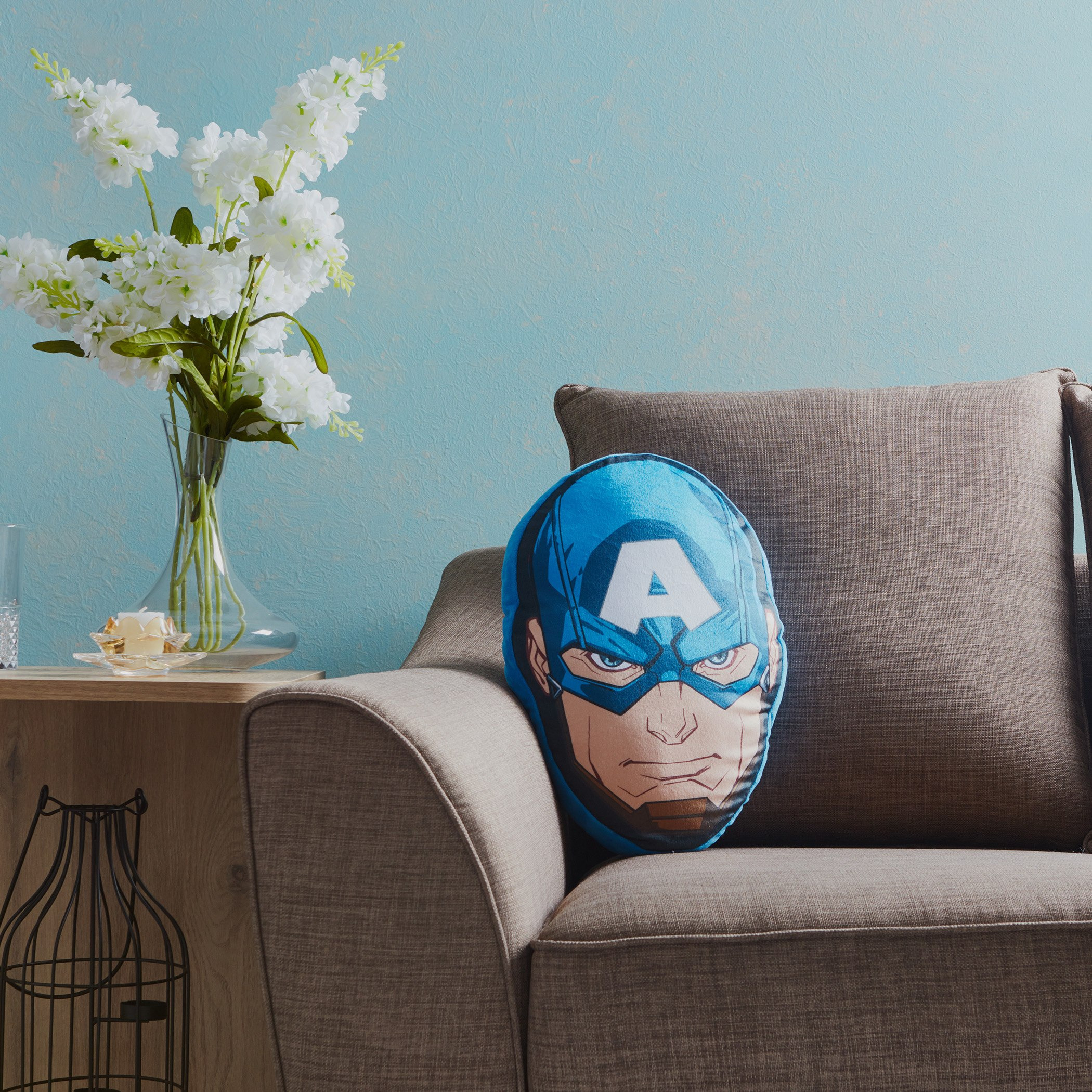 وسادة على شكل كابتن أمريكا- 30x50x40 سم-hbxhomeware-hbxkidsandyouth-image-3
