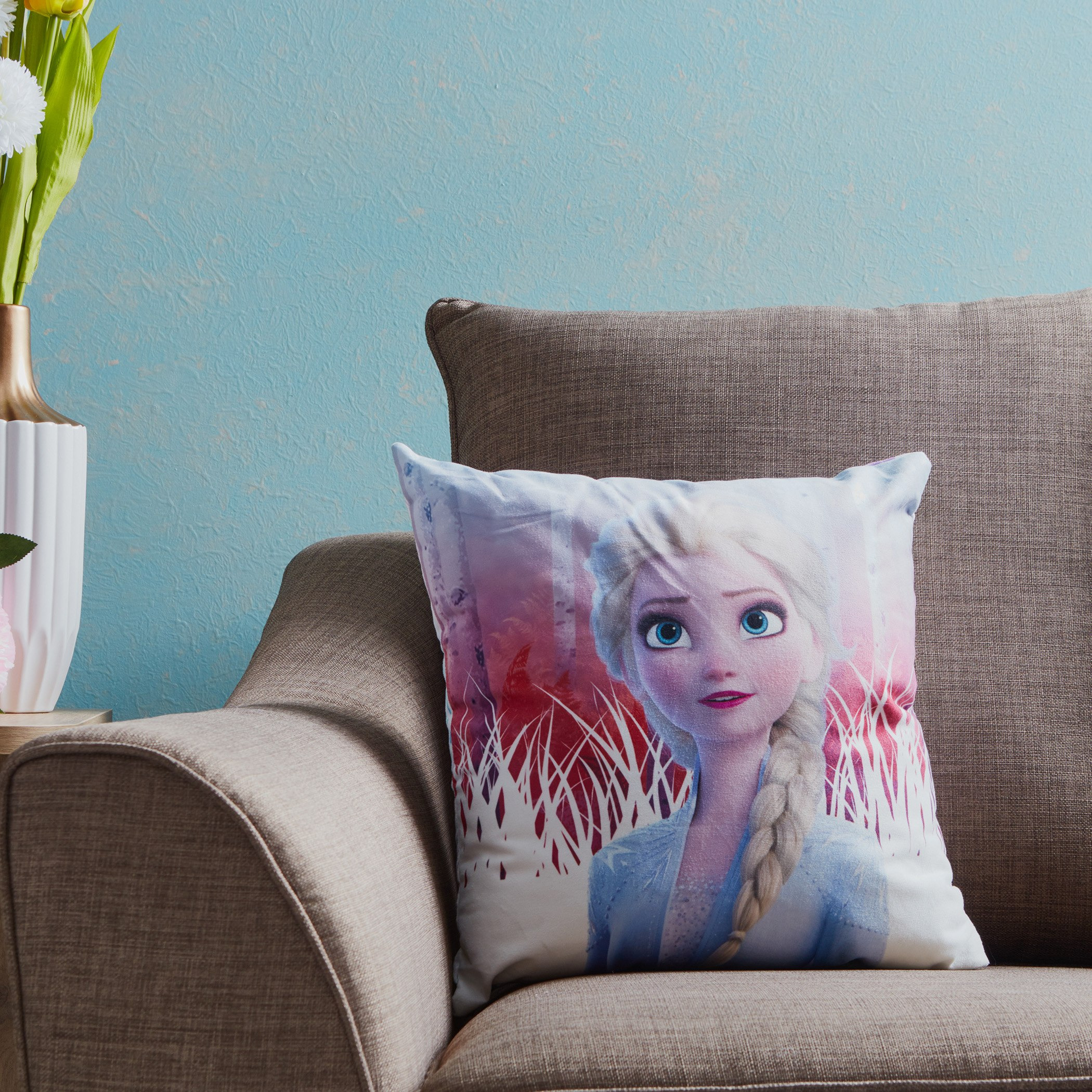 وسادة بطبعات فروزن - 50x30 سم-hbxhomeware-hbxkidsandyouth-image-1