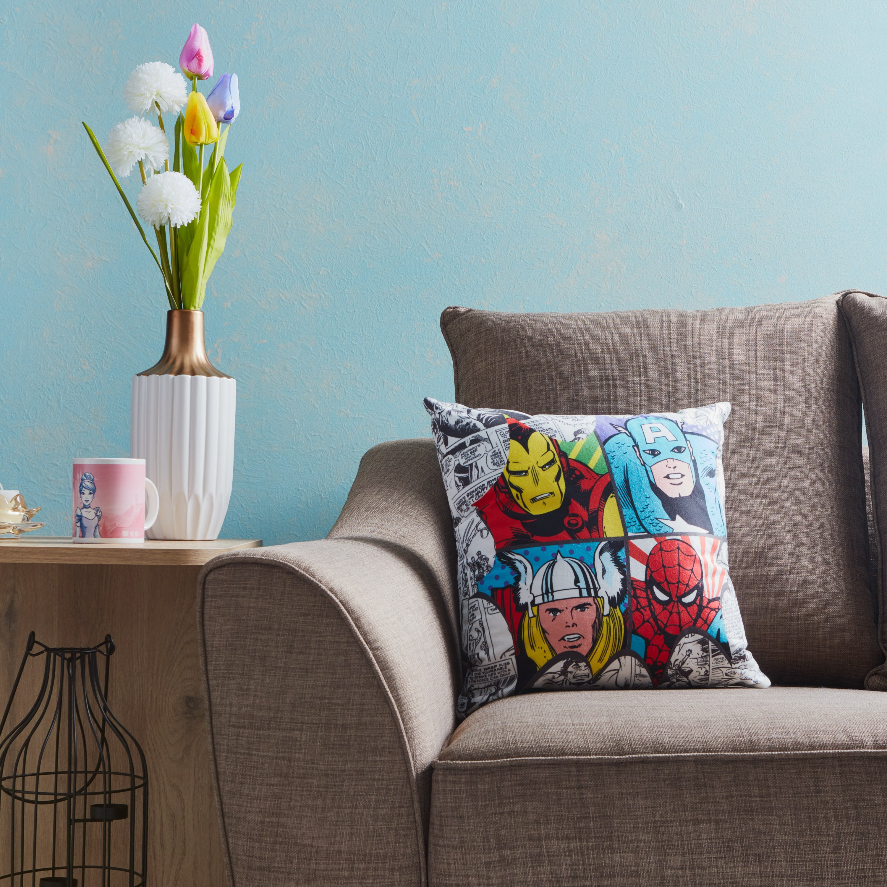 وسادة بطبعات مارفل- 40 × 40 سم-hbxhomeware-hbxkidsandyouth-image-3