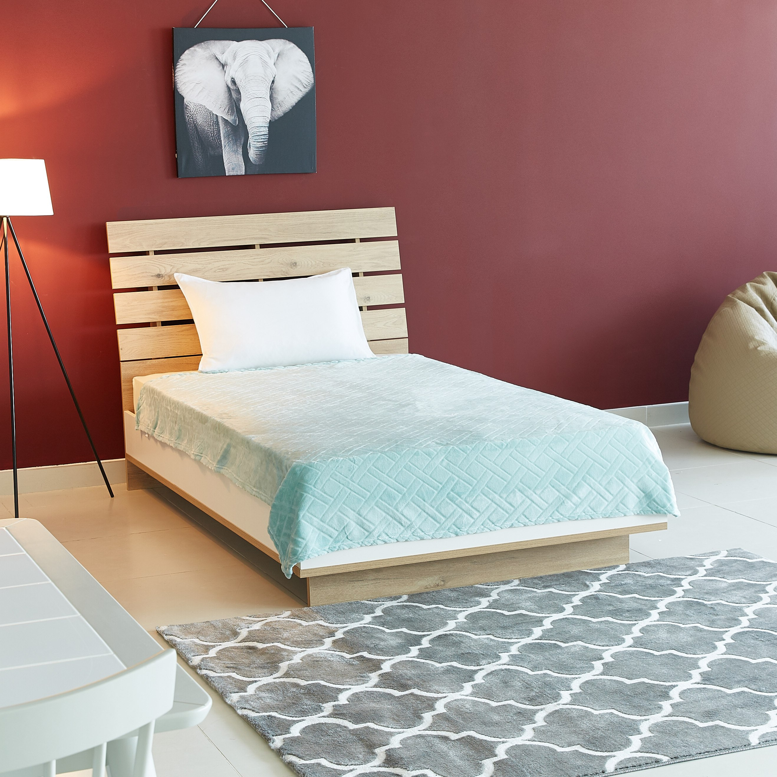 بطانية فلانيل توين منقوشة من نوفا - 150x200 سم-hbxhomeware-hbxbedroom-image-5