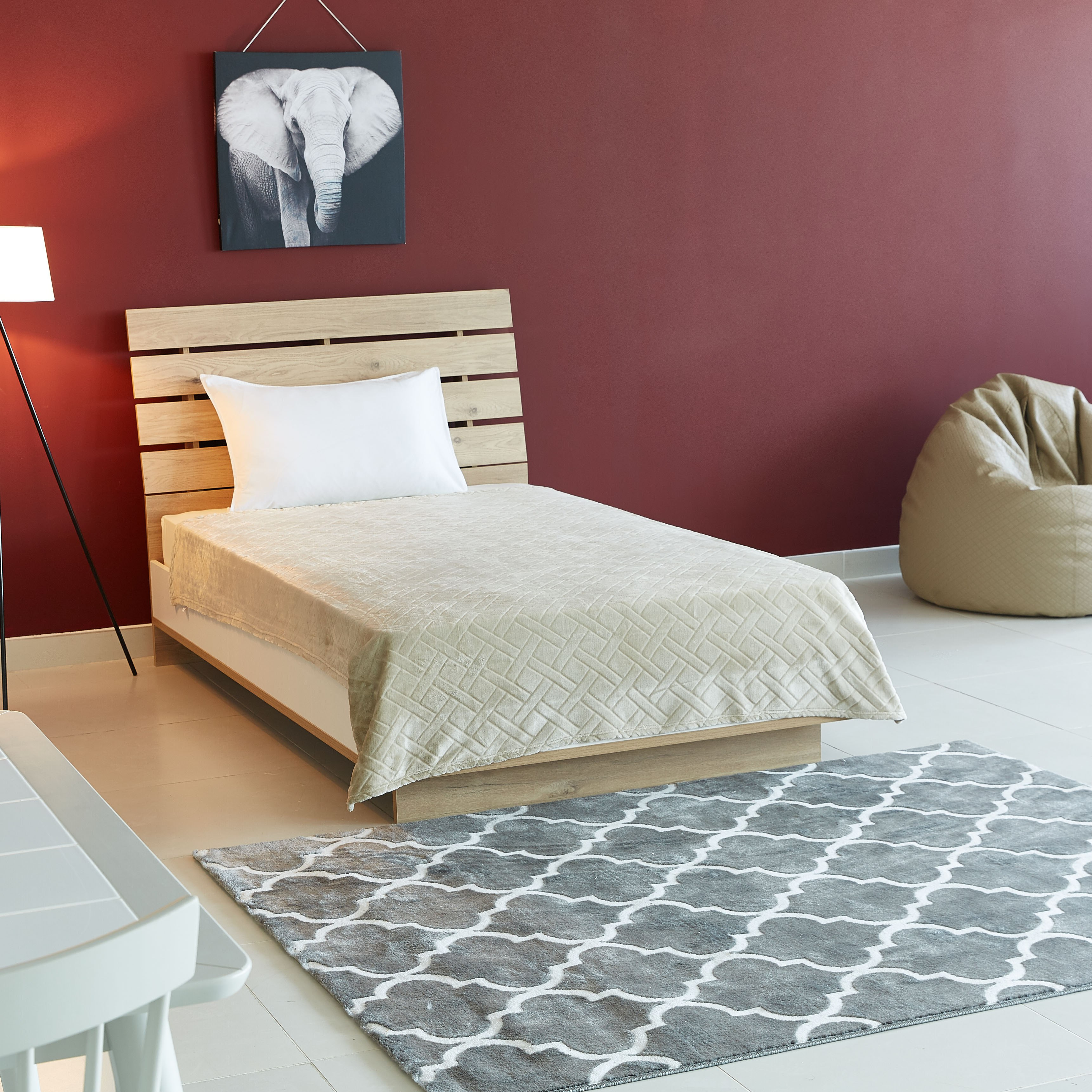 بطانية فلانيل توين منقوشة من نوفا - 150x200 سم-hbxhomeware-hbxbedroom-image-6