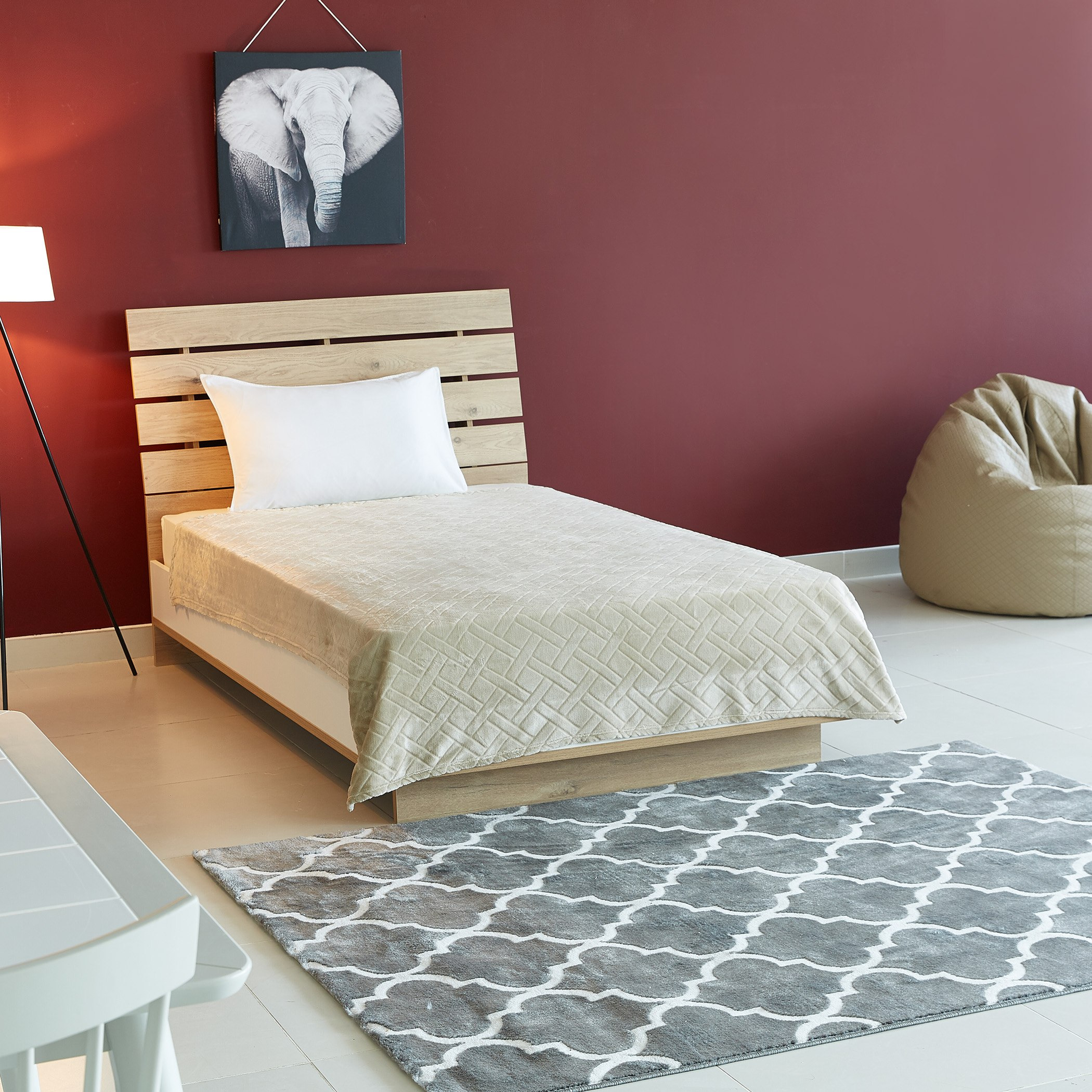 بطانية فلانيل مزدوجة بارزة الملمس من نوفا- 150x200 سم-hbxhomeware-hbxbedroom-image-3