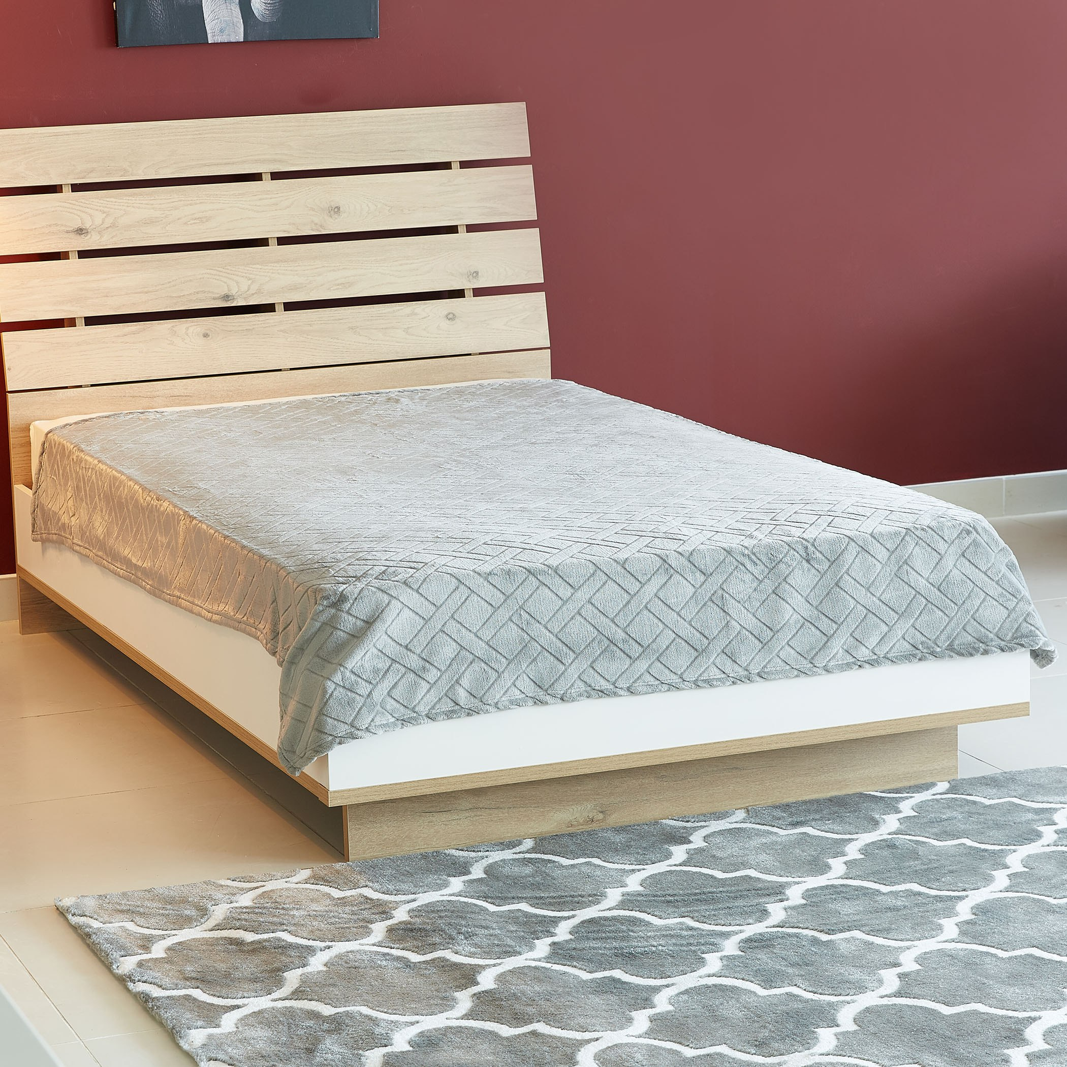 بطانية  مزدوجة منقوشة من رويال فلانيل - 200x150 سم-hbxhomeware-hbxbedroom-image-1