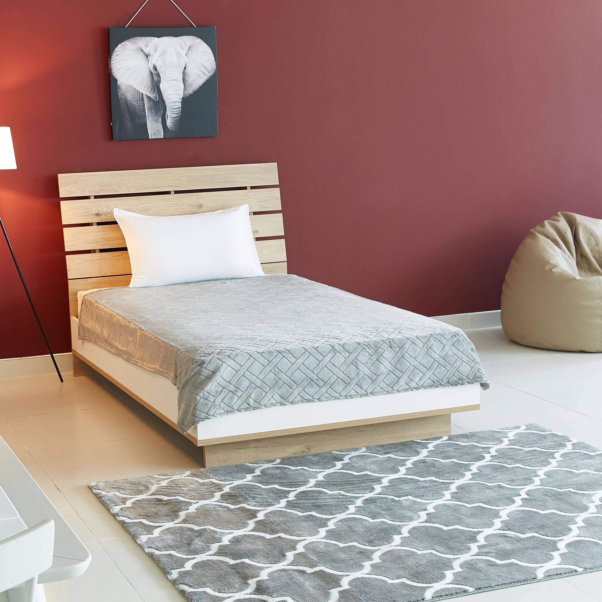 بطانية  مزدوجة منقوشة من رويال فلانيل - 200x150 سم-hbxhomeware-hbxbedroom-image-3