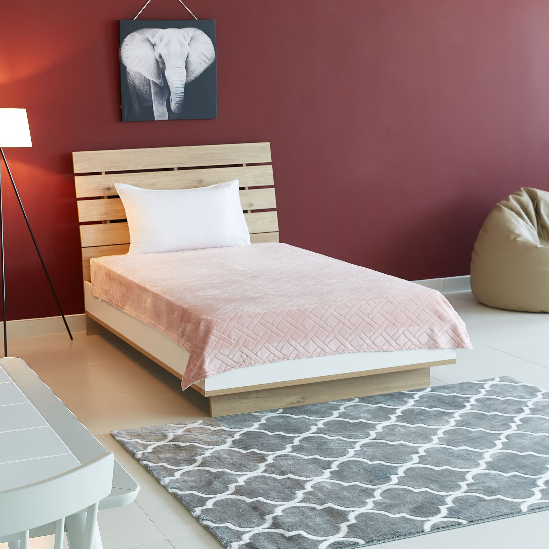 بطانية  مزدوجة منقوشة من نوفا- 150x200 سم-hbxhomeware-hbxbedroom-image-3