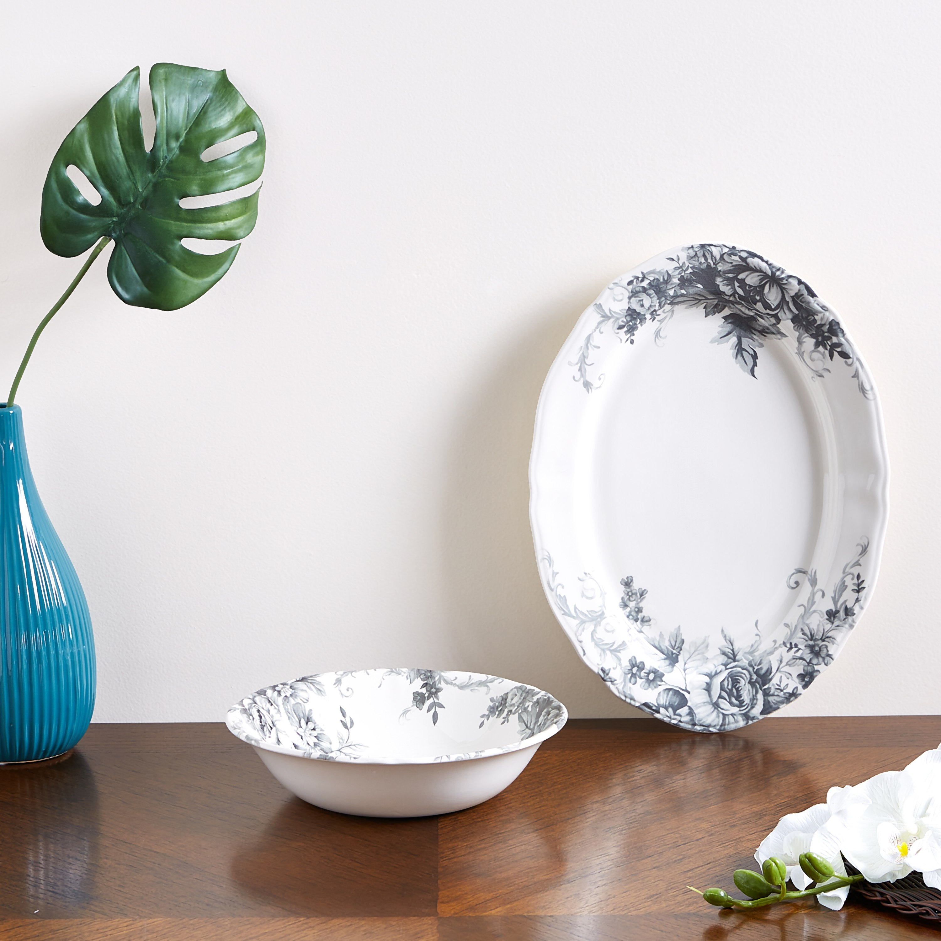 صحن بيضاوي جورجيوس - 36 سم -hbxdecorandfurnishings-tabletop-crockery-image-4