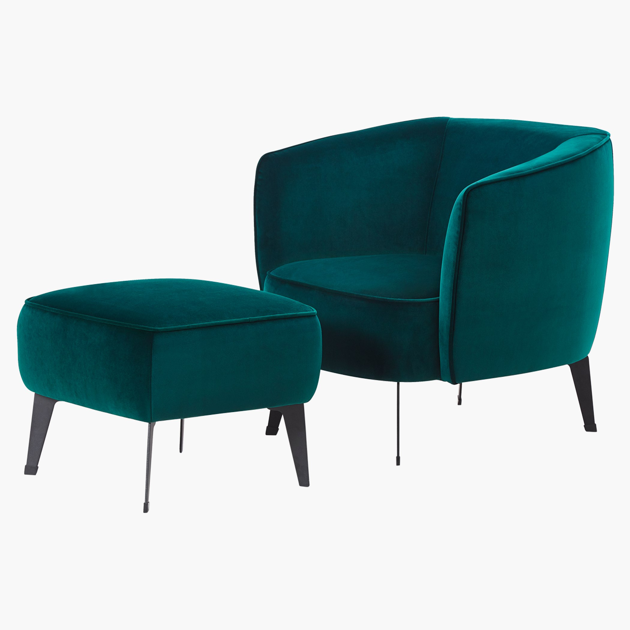 كرسي مخملي مع مقعد من ميرو-hbxfurniture-livingroom-sofasandsofasets-image-3