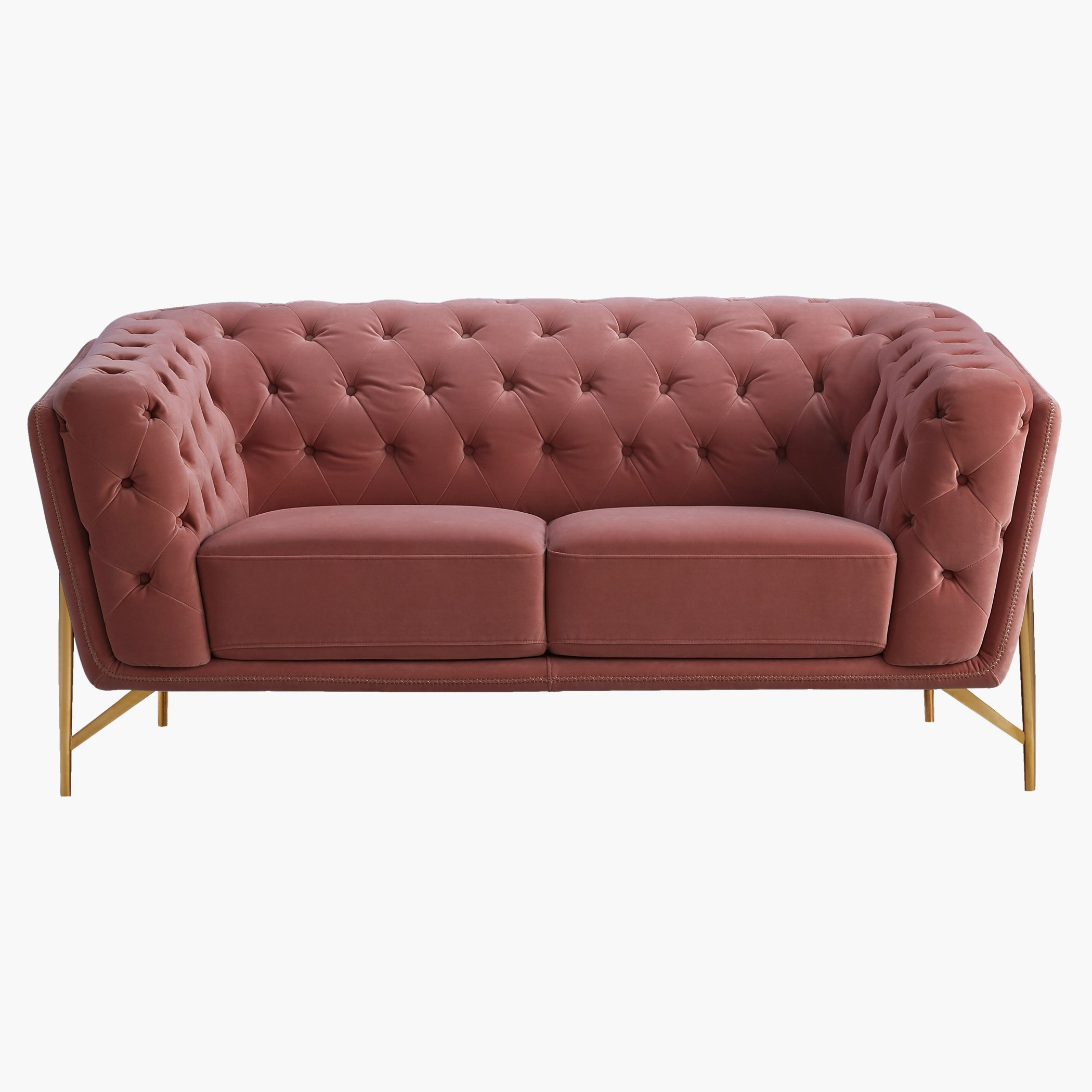 كنبة مخمليّة مقعدين بمساند ذراعين ومسند ظهر معنقد من كلوديا-hbxlivingroom-sofasandarmchairs-sofas-image-1