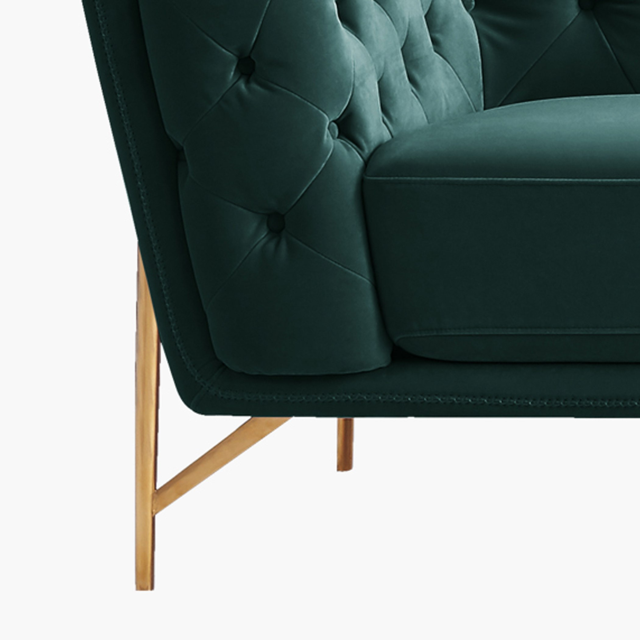 Claudia 3-Seater Velvet Sofa with Tufted Back and Arms-hbxlivingroom-sofasandarmchairs-sofas-image-5