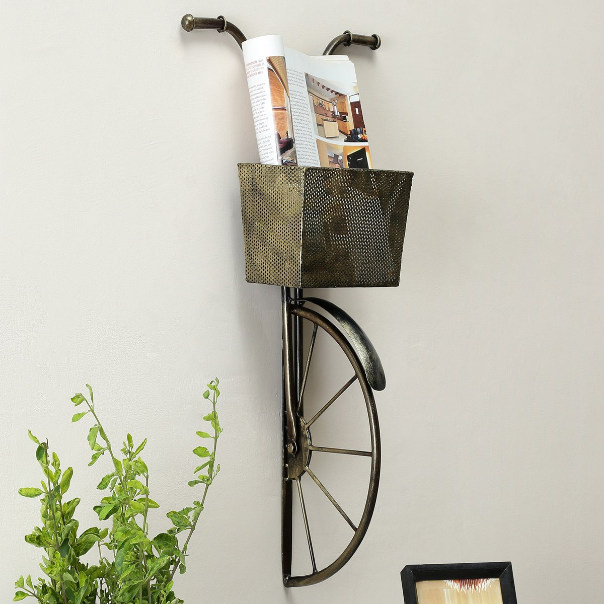 ديكور حائط ثلاثي الأبعاد على شكل دراجة مع سلة فينتدج-hbxlivingroom-walldecor-wallart-image-1