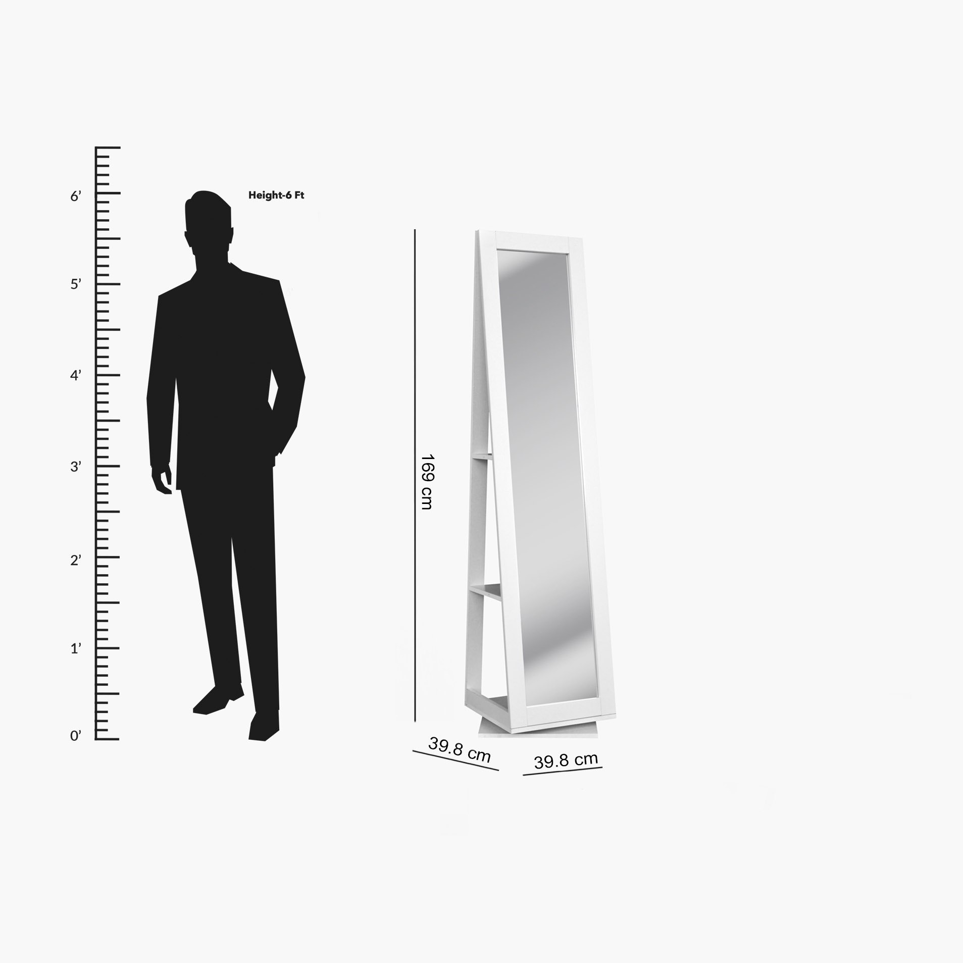 Chloe Floor Standing Mirror-hbxfurniture-bedroom-dressersandmirrors-image-5