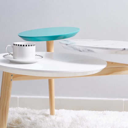 Nessa Circular Accent Coffee Table