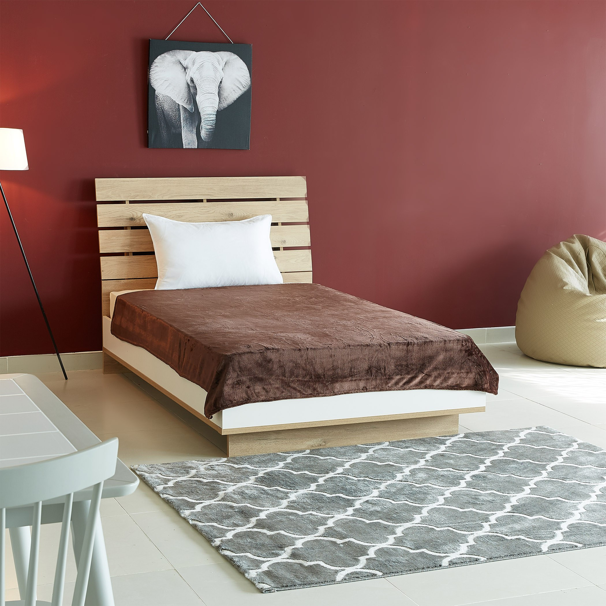 بطانية كوين بارزة الملمس من رويال- 220 × 220 سم-hbxhomeware-hbxbedroom-image-3