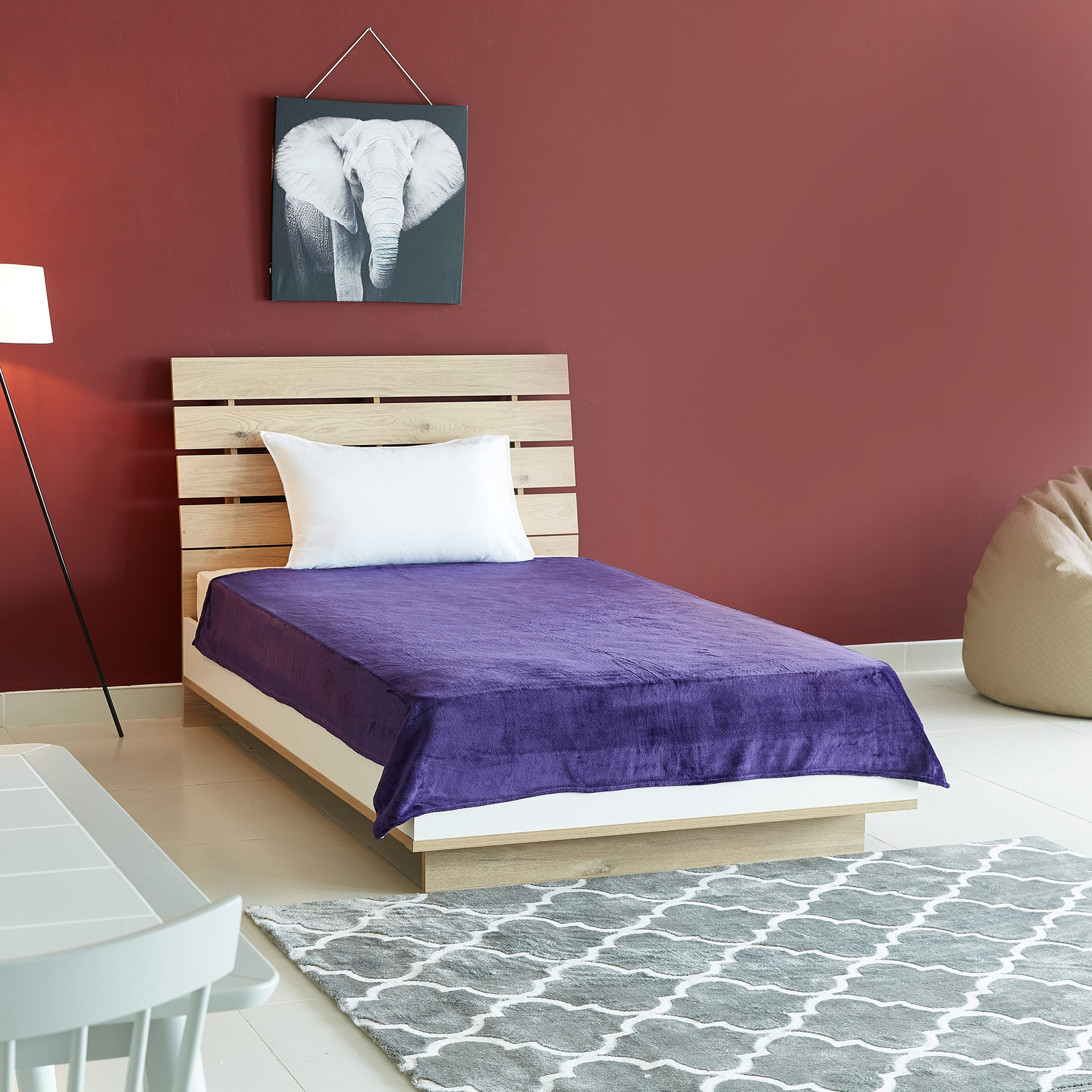 بطانية رويال فلانيل - 200 × 220 سم-hbxhomeware-hbxbedroom-image-3