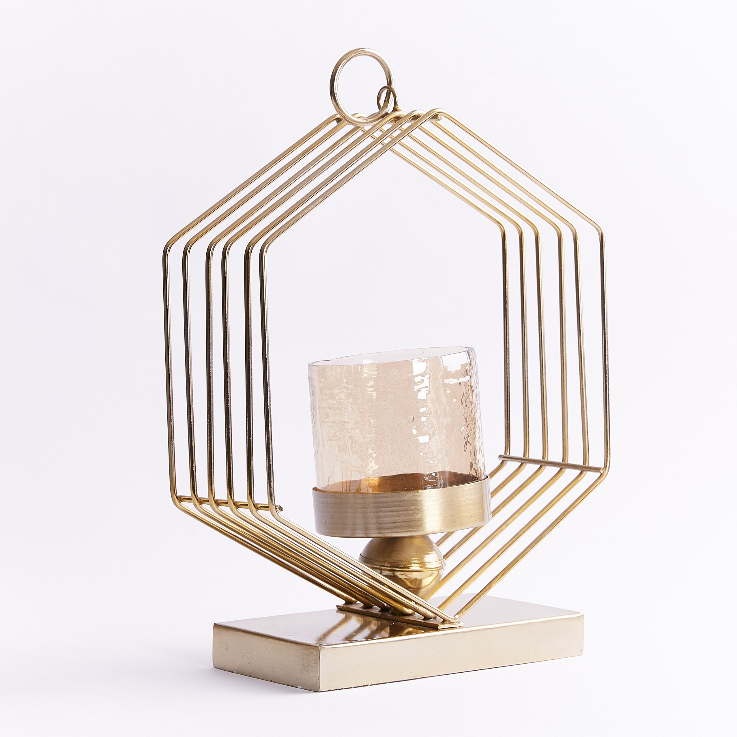 حامل شموع سداسي الشكل من إيفانا-hbxlivingroom-decorandaccessories-candleholders-image-3