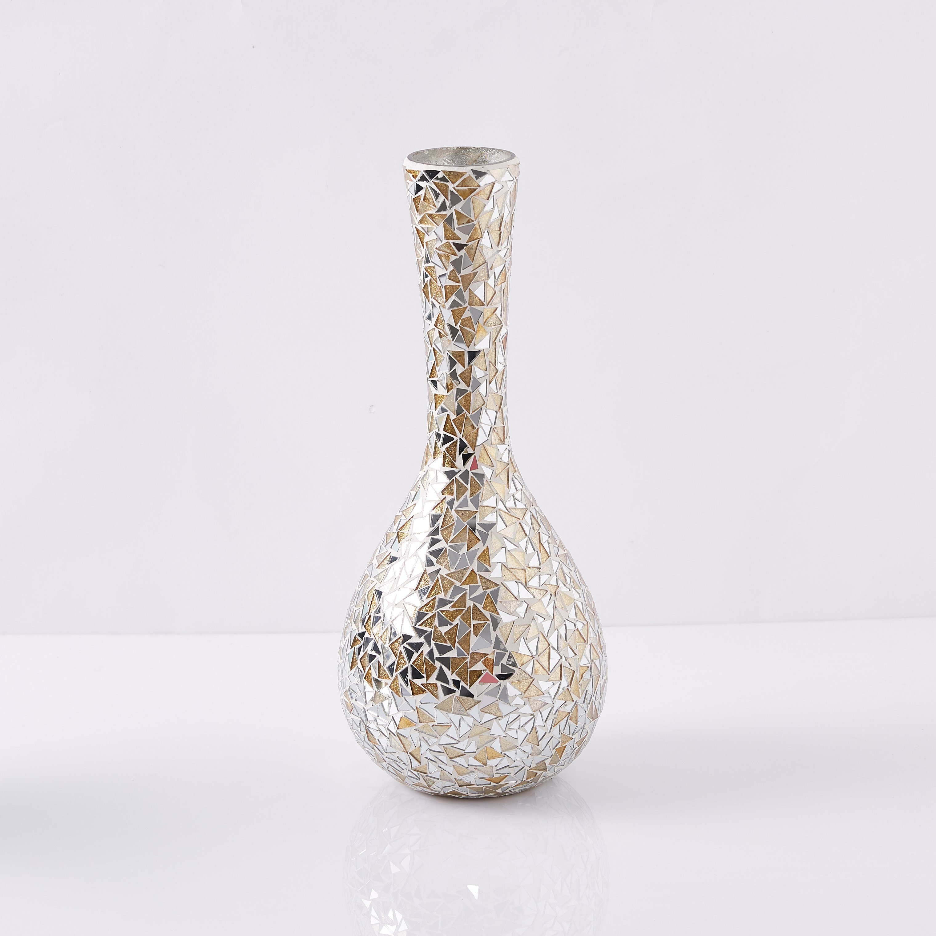 مزهرية بتفاصيل موزاييك من أراي-hbxbedroom-decorandaccessories-vases-image-5