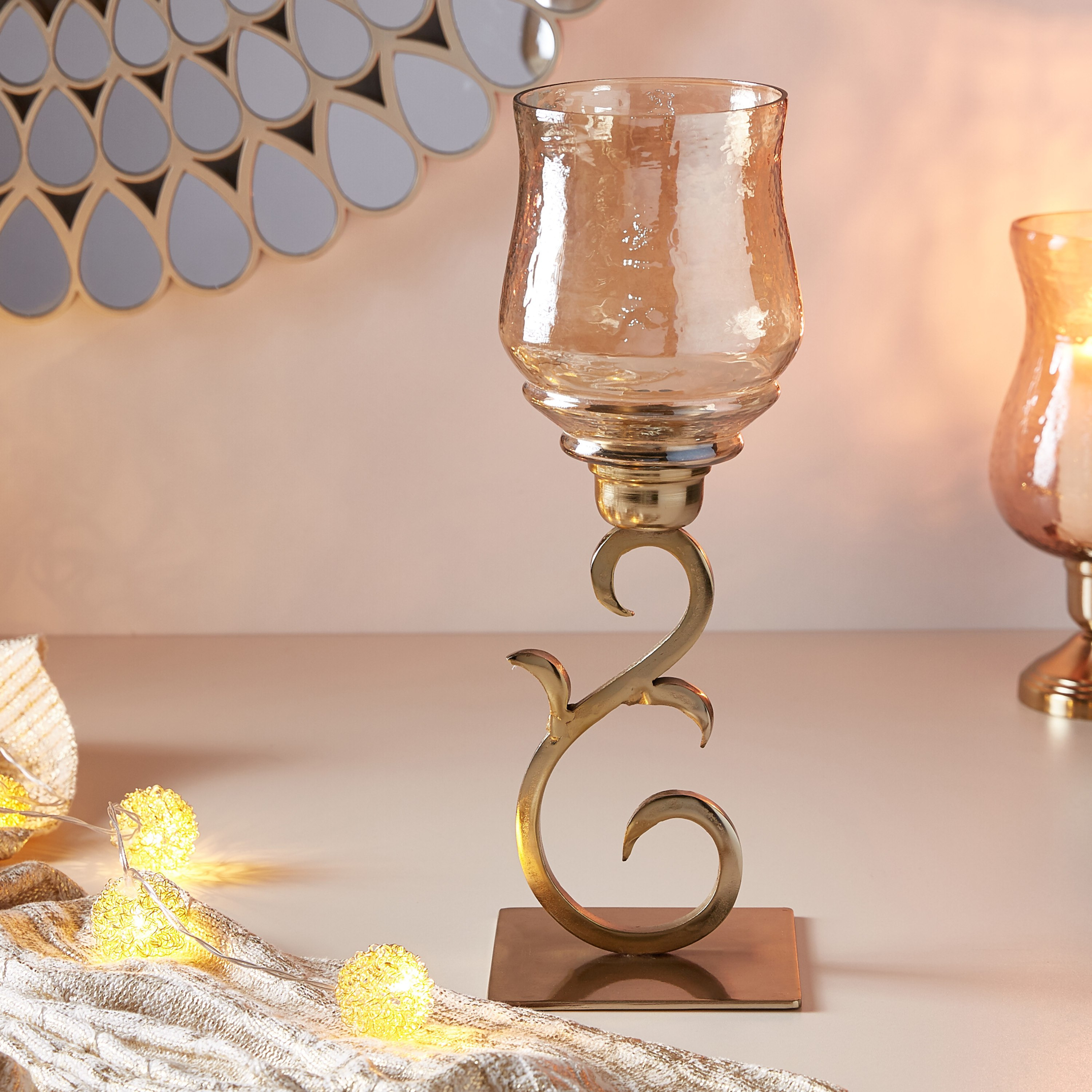 حامل شموع بتصميم فانوس من فارو-hbxlivingroom-decorandaccessories-candleholders-image-3