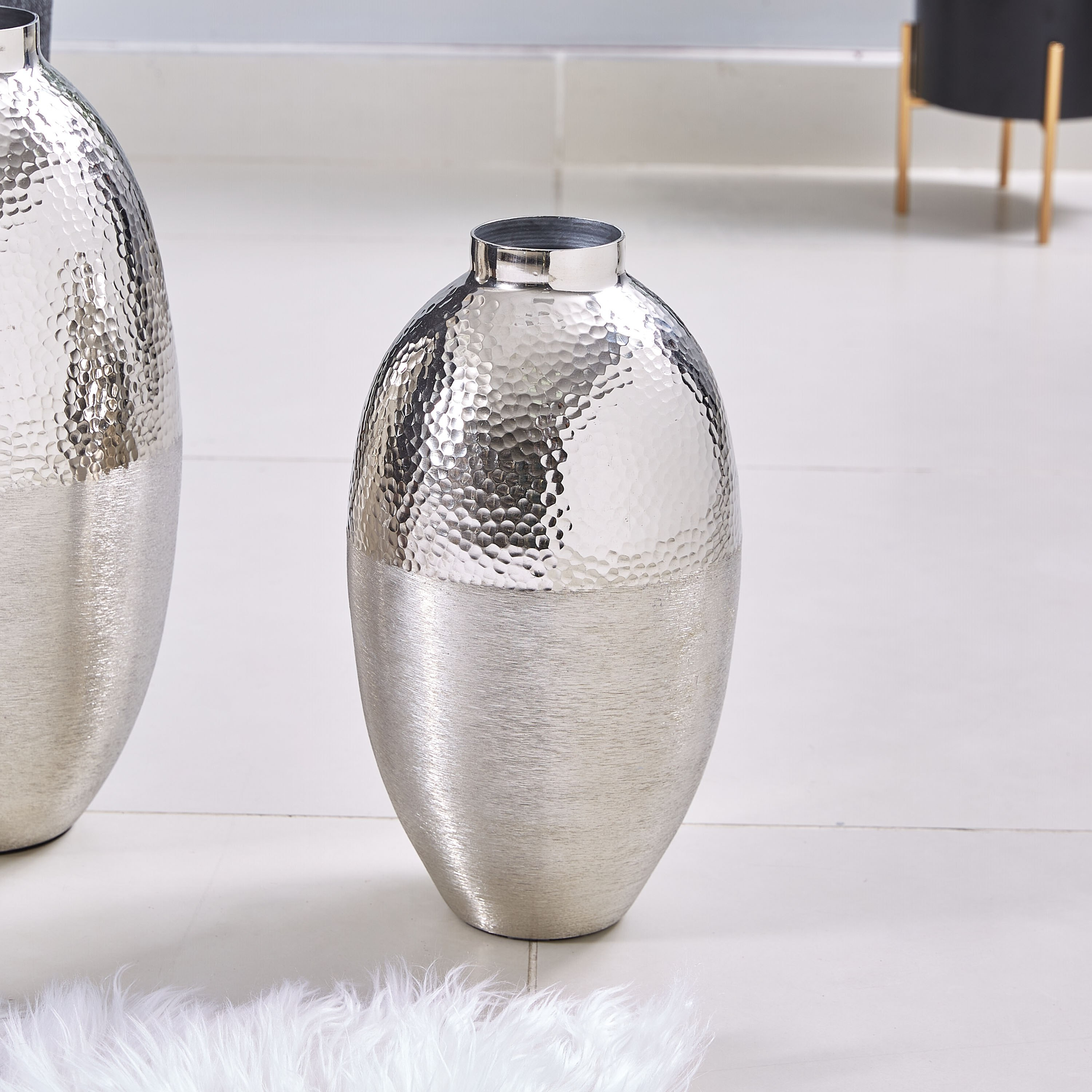 Rivera Two Texture Vase-hbxbedroom-decorandaccessories-vases-image-1