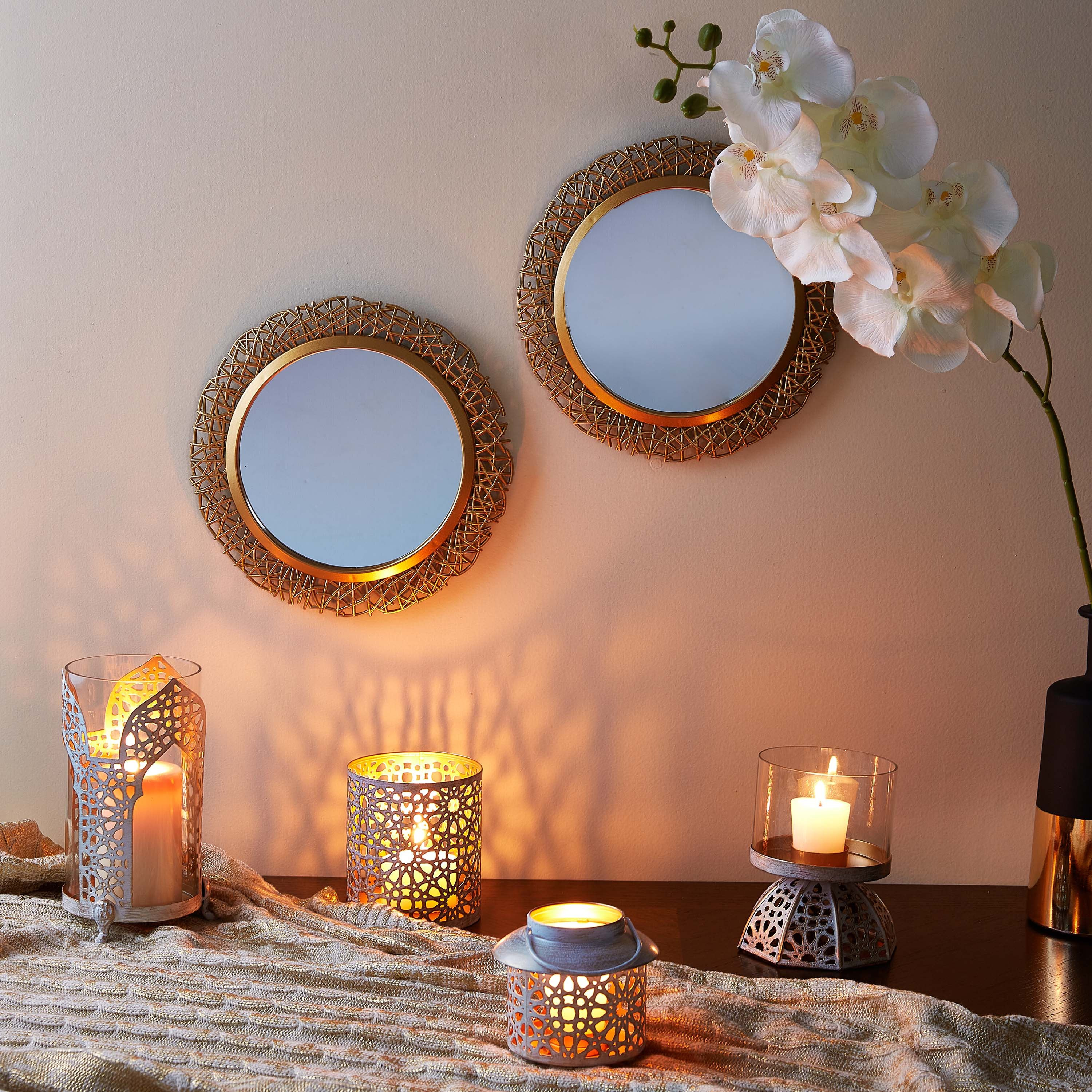 حامل شموع مزيّن من مراكش-hbxlivingroom-decorandaccessories-candleholders-image-3