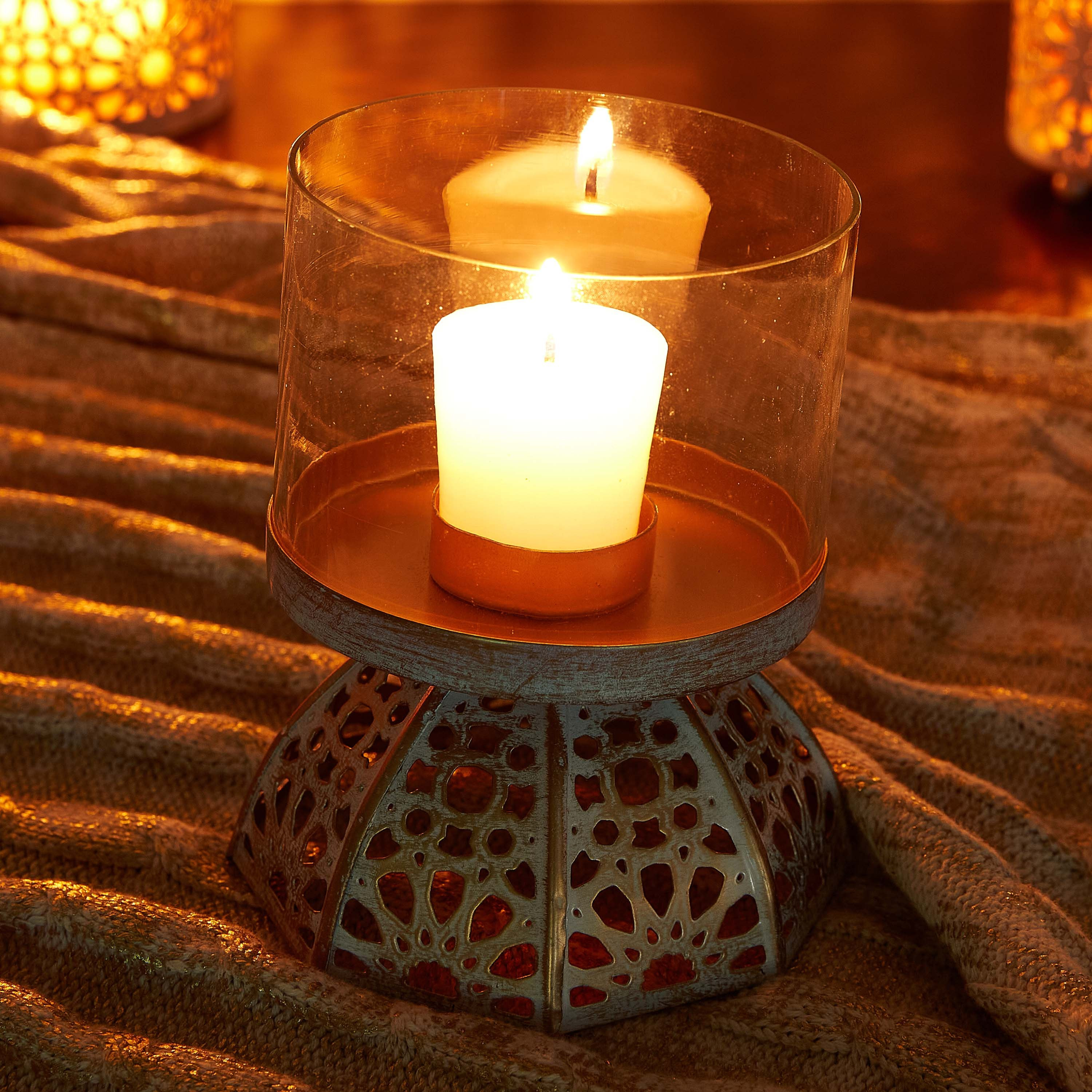 Marrakesh Hurricane Candle Holder-hbxlivingroom-decorandaccessories-candleholders-image-2