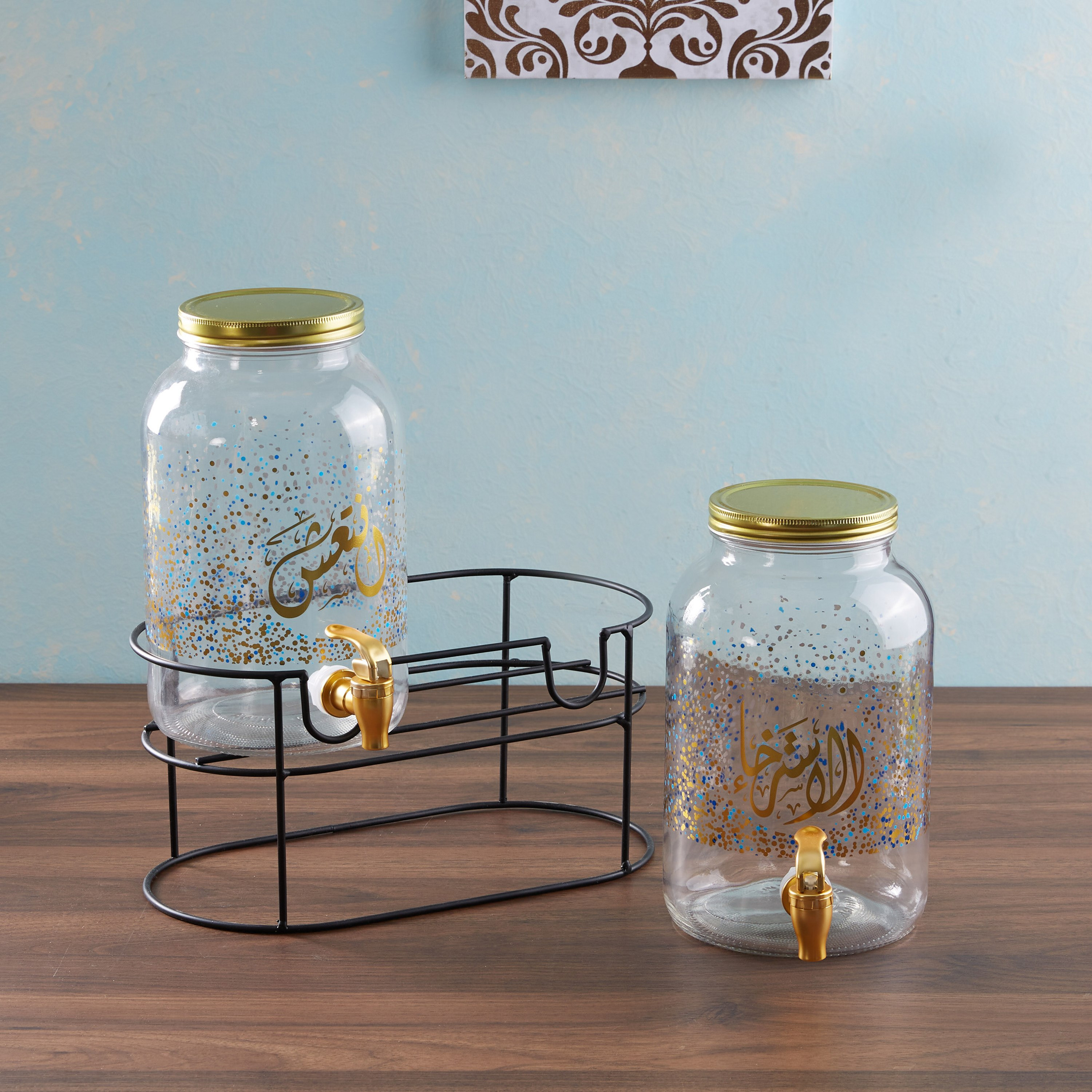 موزّع زجاجي بطبعات من بيليسيمو - 3.7 لتر-hbxhomeware-hbxkitchen-image-2