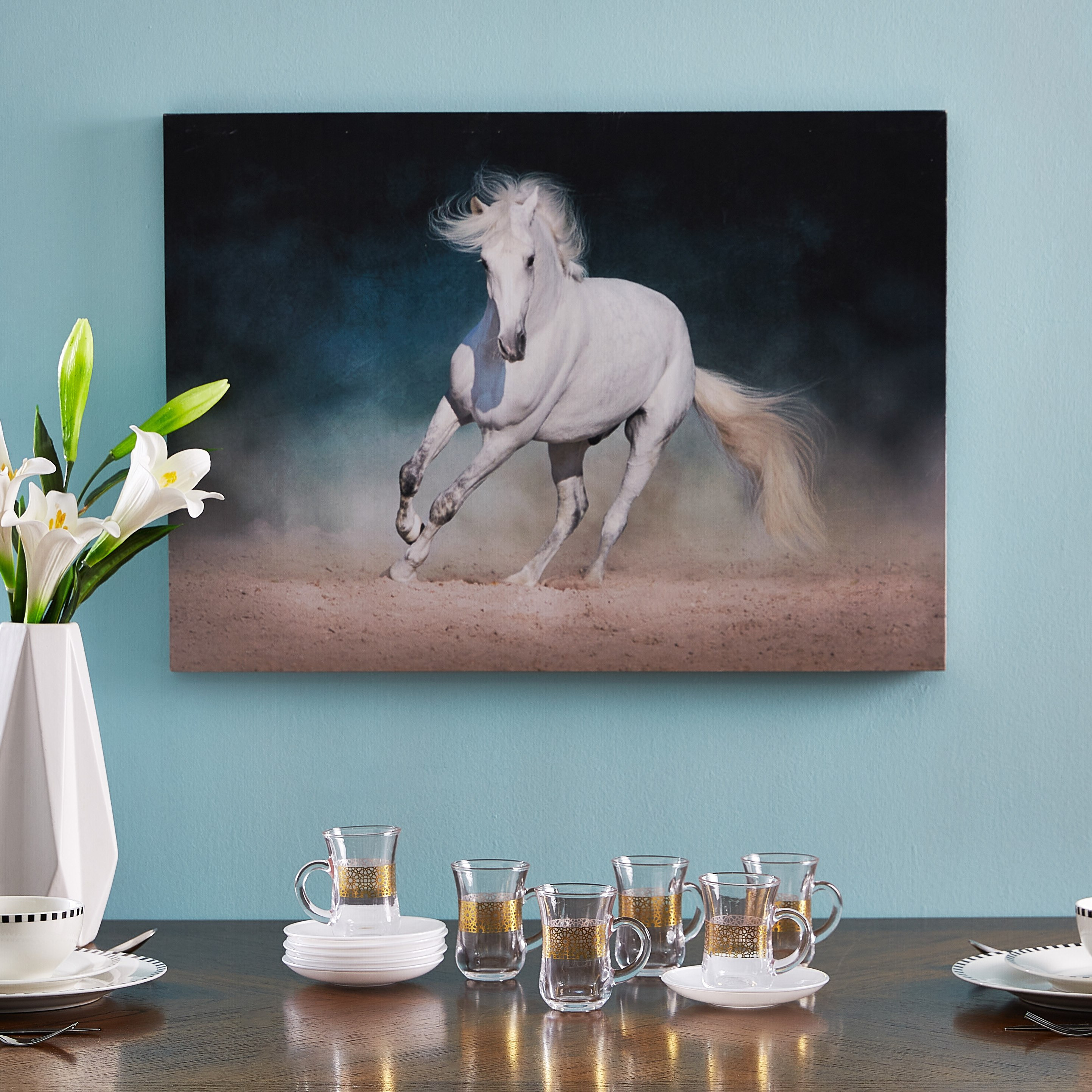 طقم فناجين وصحون استيكان 12 قطعة من بيليسيمو - 140 مل-hbxhomeware-diningandtabletop-coffeeandteasets-image-3