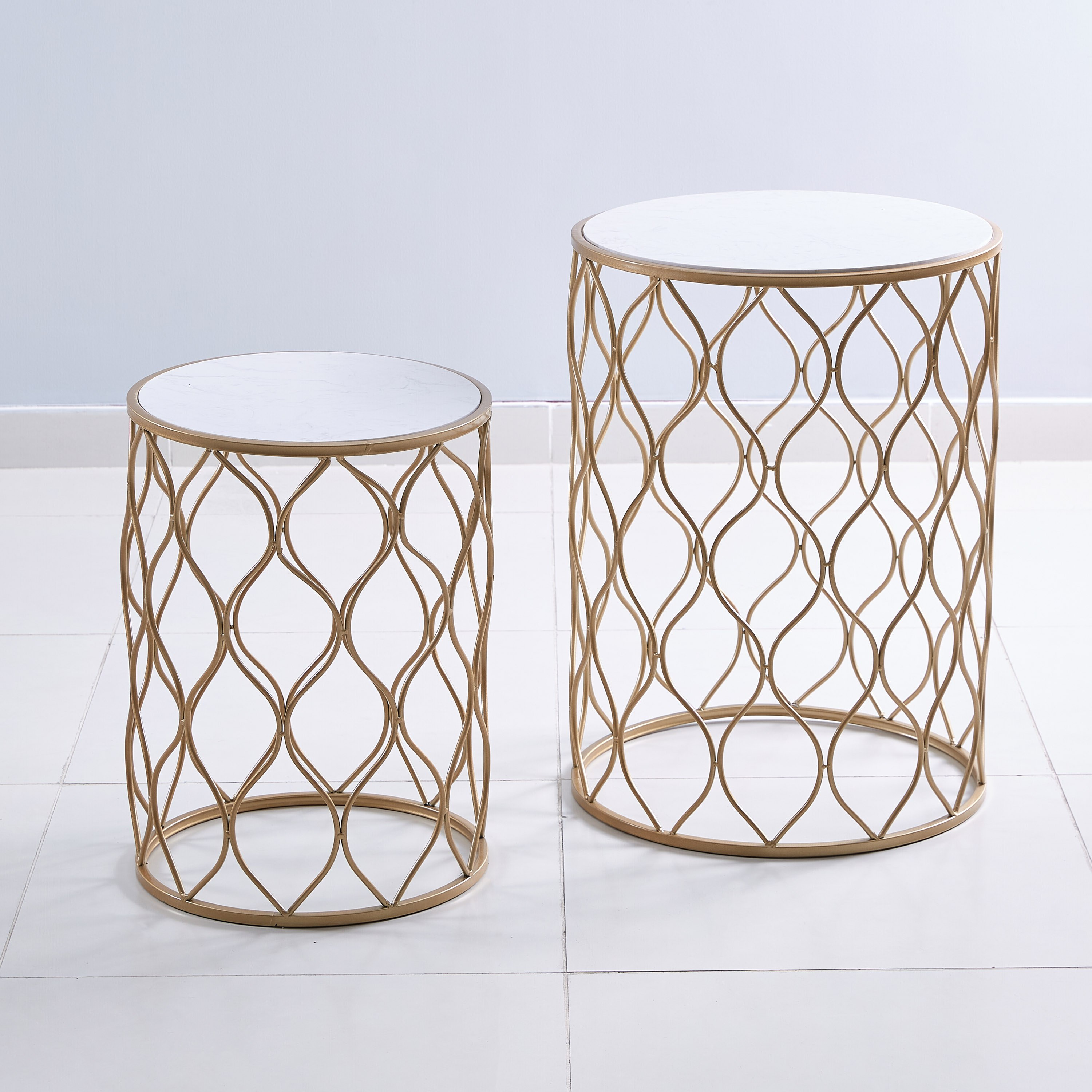 طقم طاولات جانبية من كوزمو - من قطعتين-hbxfurniture-livingroom-endtables-image-7