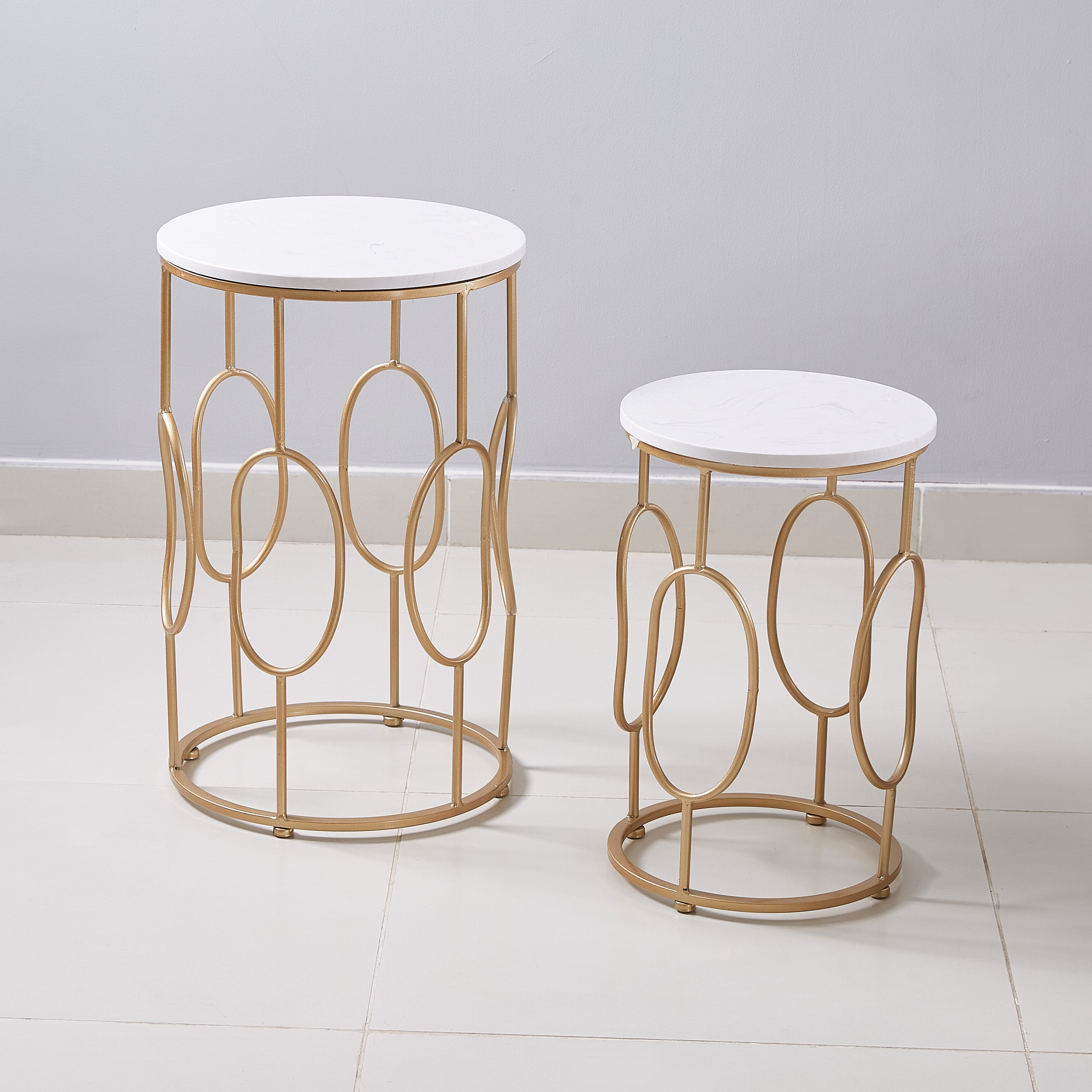 طاولة جانبيّة معدنية من هامبتون - طقم من قطعتين-hbxfurniture-livingroom-endtables-image-5