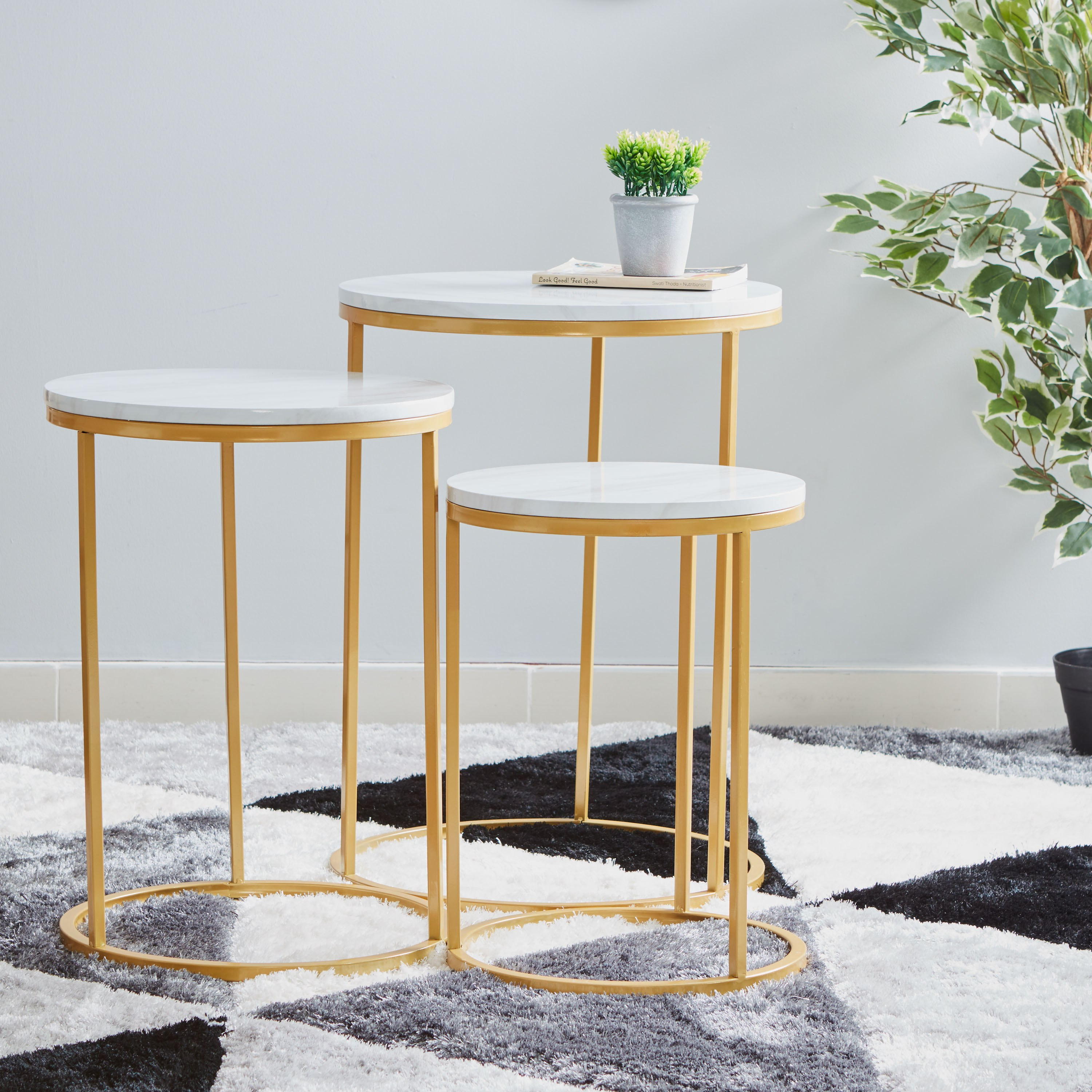 حامل نباتات من ماسا - طقم من 3 قطع-hbxfurniture-livingroom-endtables-image-2
