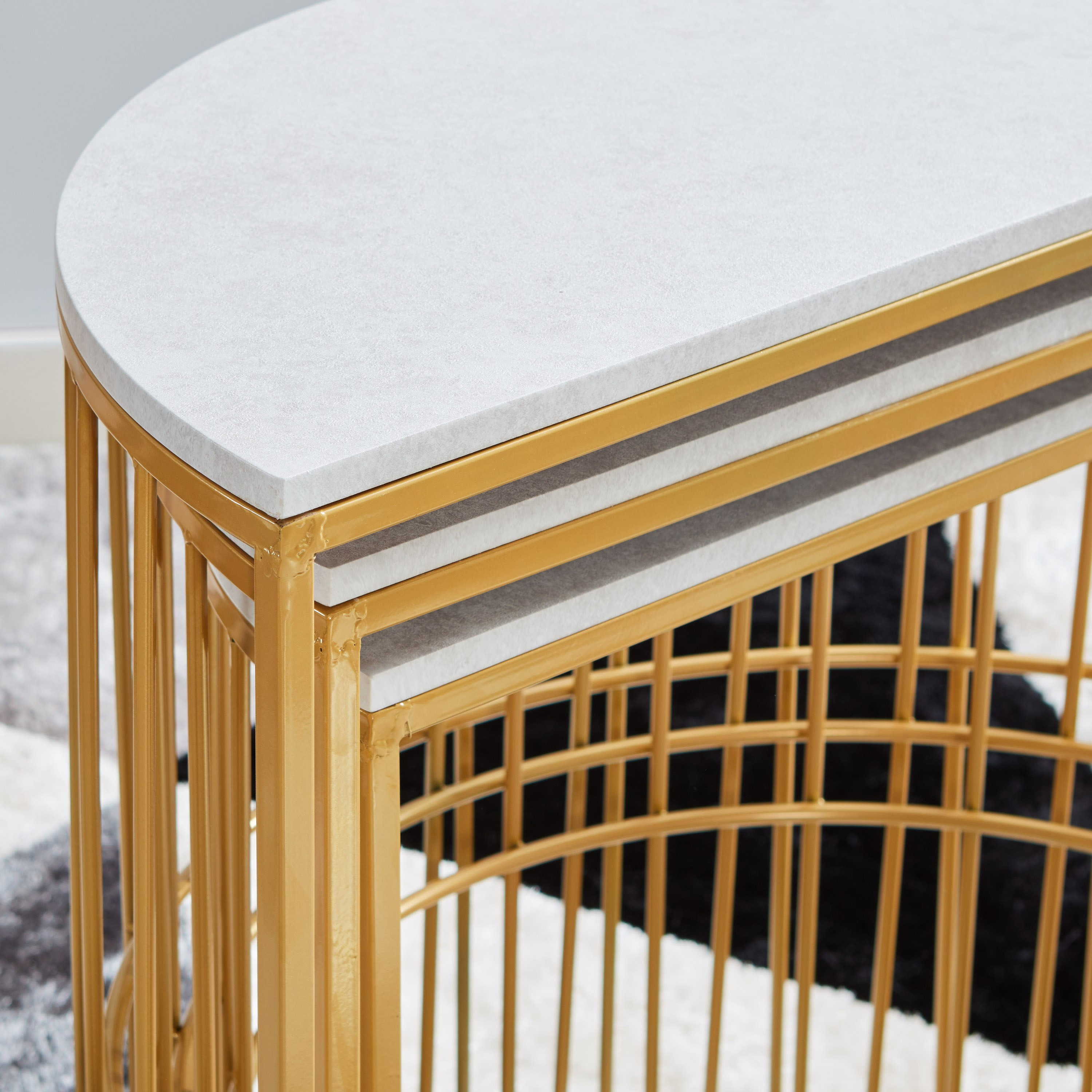 طاولة بهو نصف دائرية من كارولينا- طقم من 3 قطع-hbxfurniture-tablesandstands-consoletables-image-4