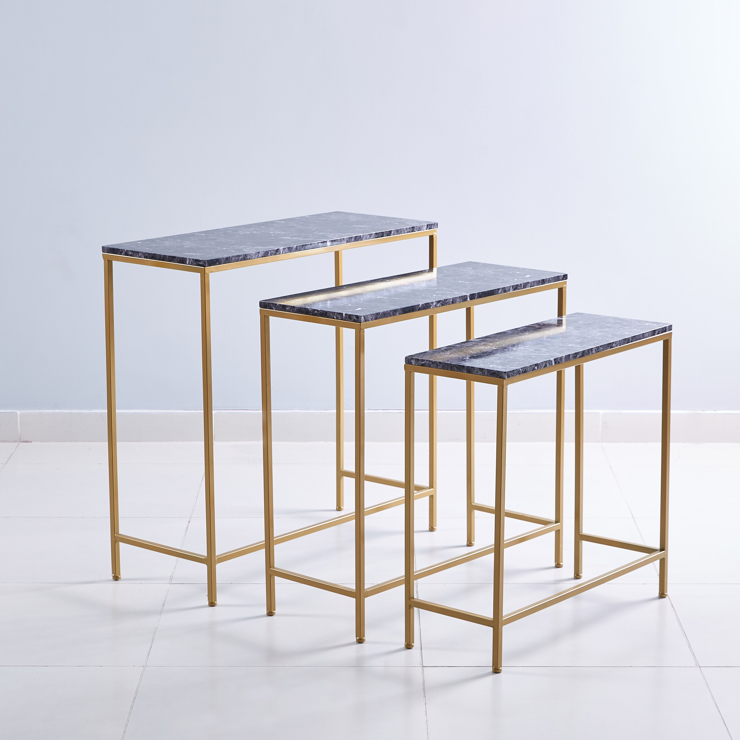 طاولات كونسول متداخلة من لوكس- طقم من 3 قطع-hbxfurniture-tablesandstands-consoletables-image-5