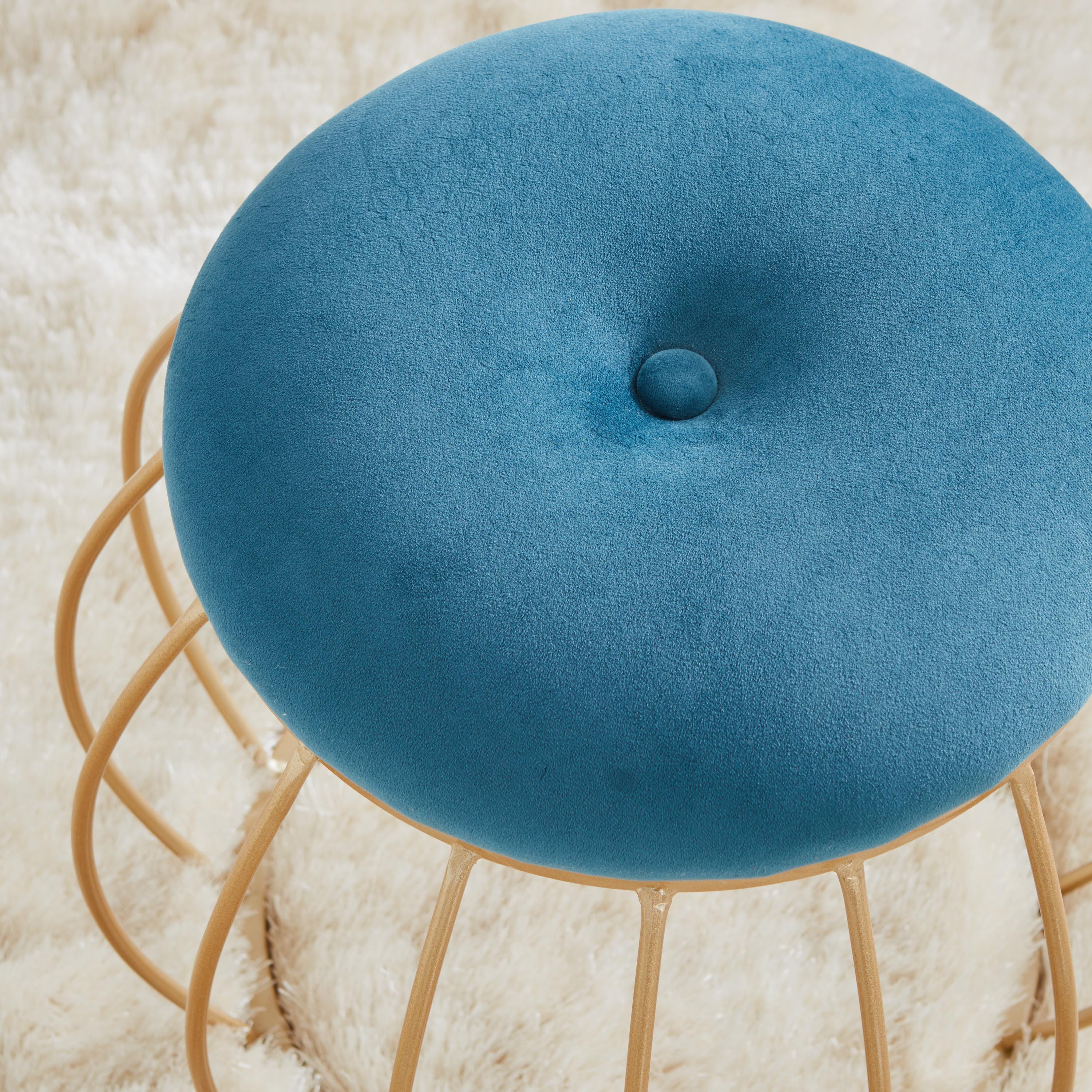 مقعد ميتاليك دون مساند ذراعين من إيمولا-hbxlivingroom-sofasandarmchairs-ottomansandfootstools-image-3