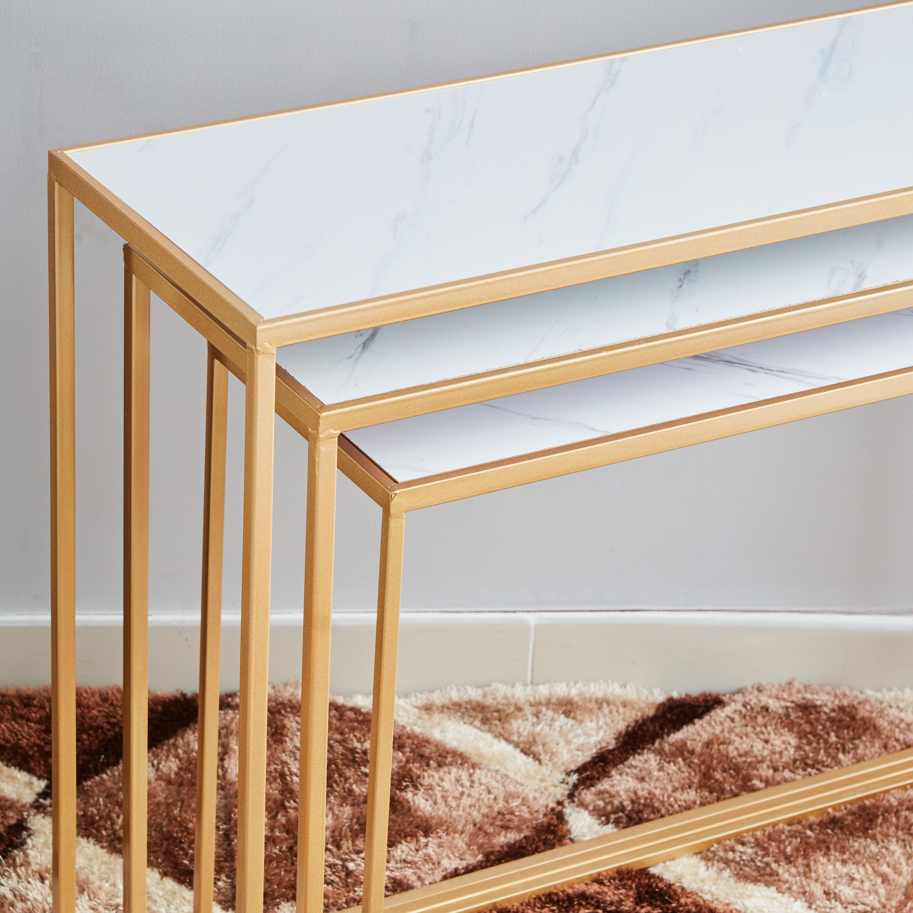 طاولات كونسول متداخلة من جيلا - طقم من 3 قطع-hbxfurniture-tablesandstands-consoletables-image-4