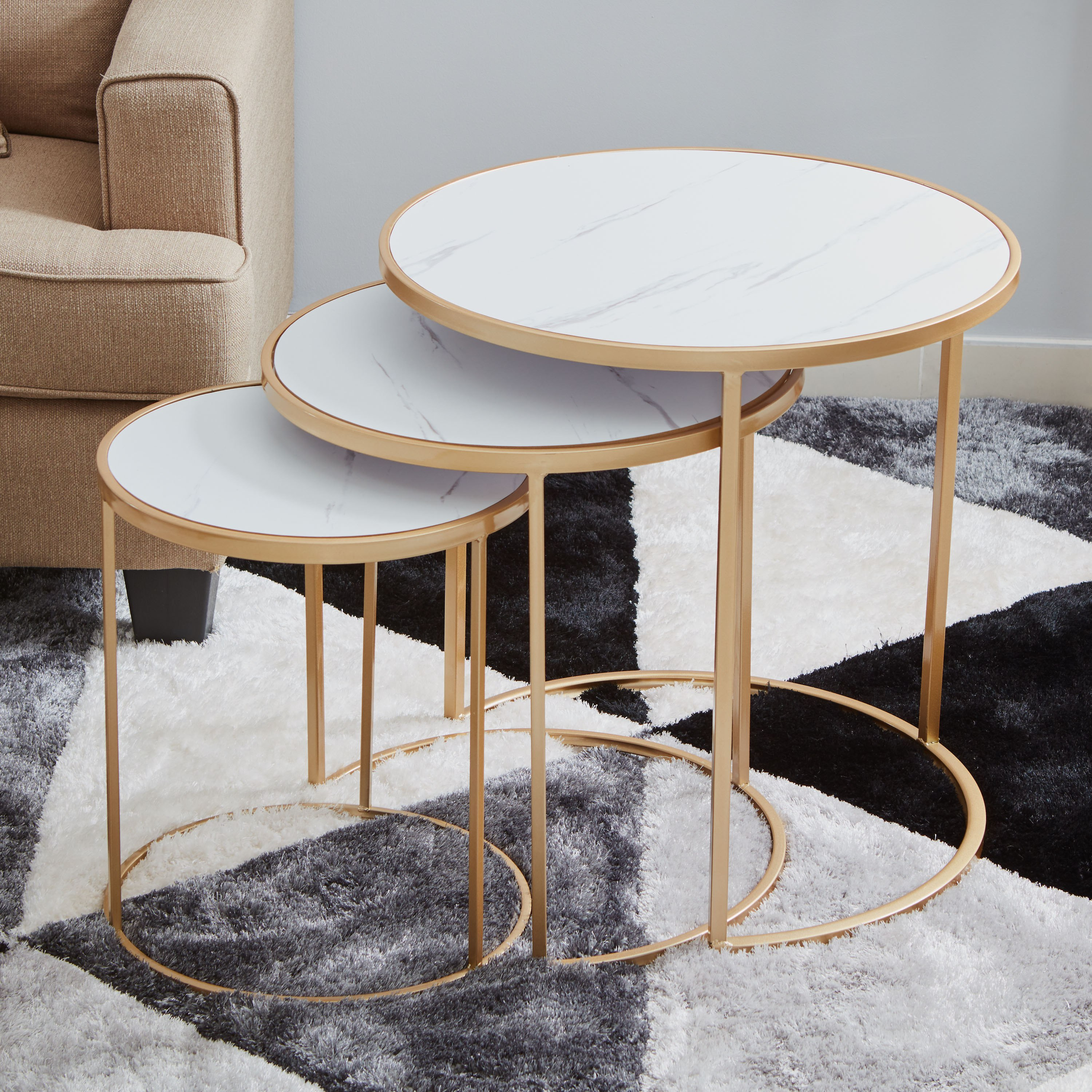 طاولات متداخلة مستديرة من جيلا - طقم من 3 قطع-hbxfurniture-livingroom-nestingtables-image-1