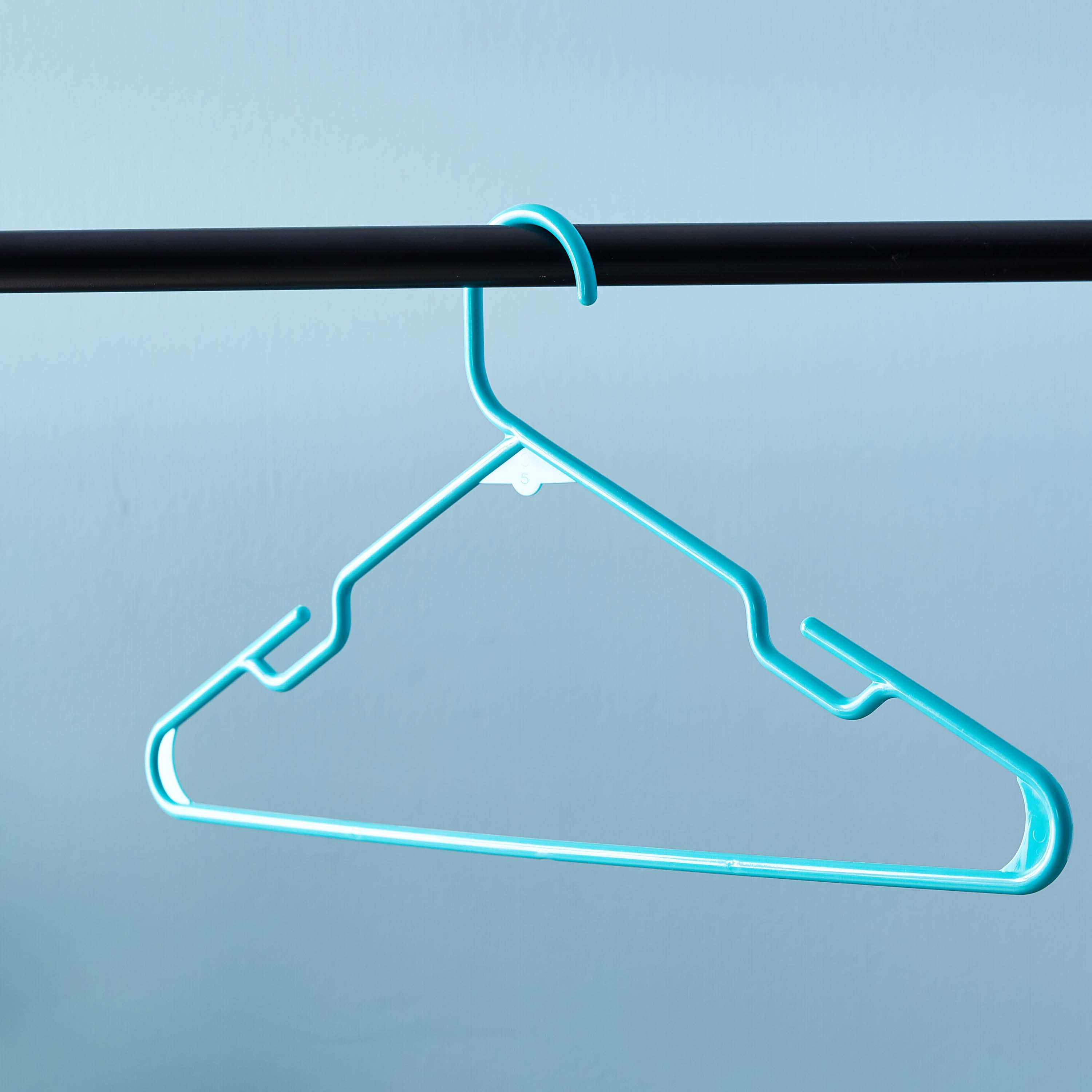 علّاقة ملابس بلاستيك من كياتيت - طقم من 10 قطع-hbxhomeware-bathandlaundry-clothesdryingracks-image-2