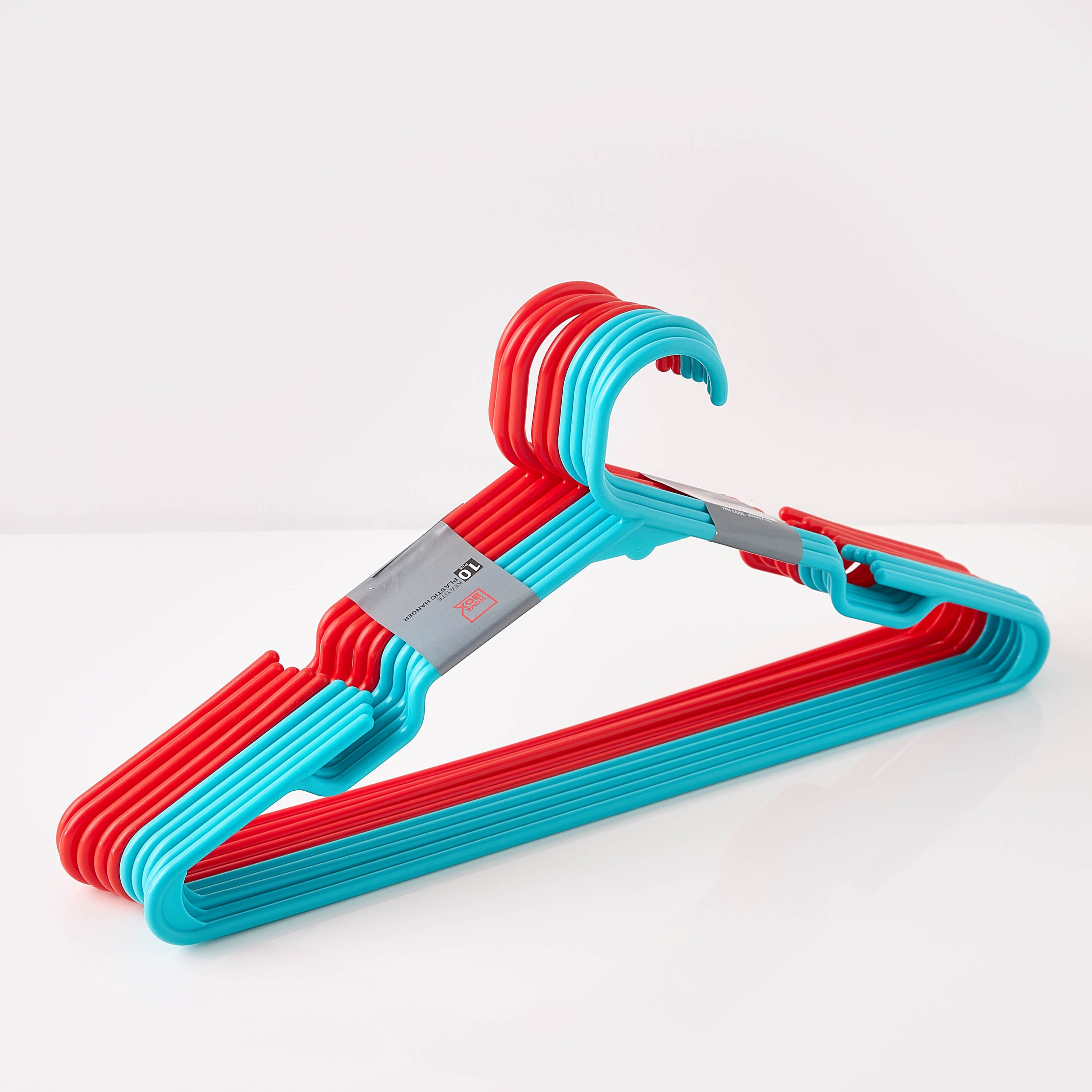 علّاقة ملابس بلاستيك من كياتيت - طقم من 10 قطع-hbxhomeware-bathandlaundry-clothesdryingracks-image-3