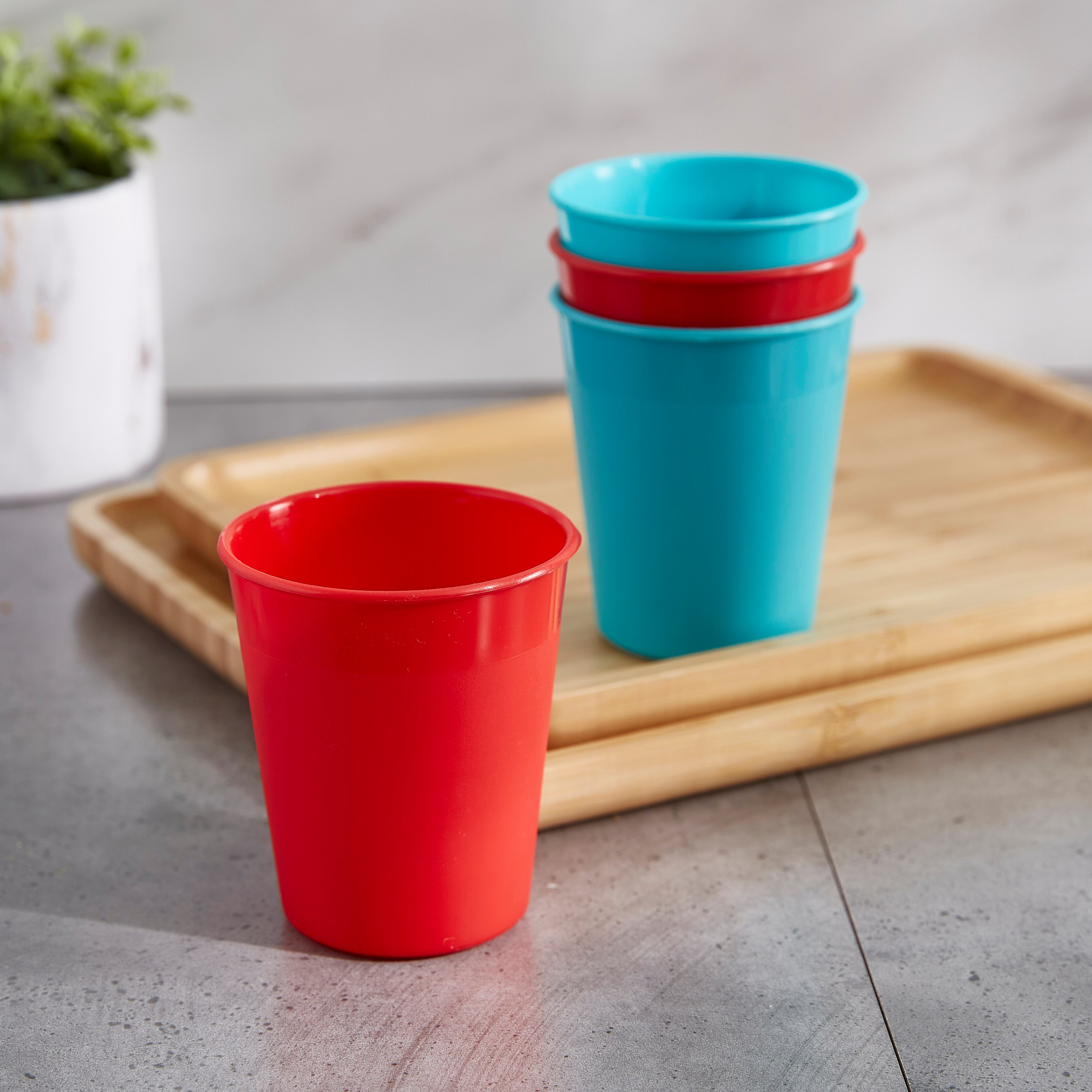 طقم أكواب للأطفال من تيل - 4 قطع-hbxhomeware-hbxkidsandyouth-image-1